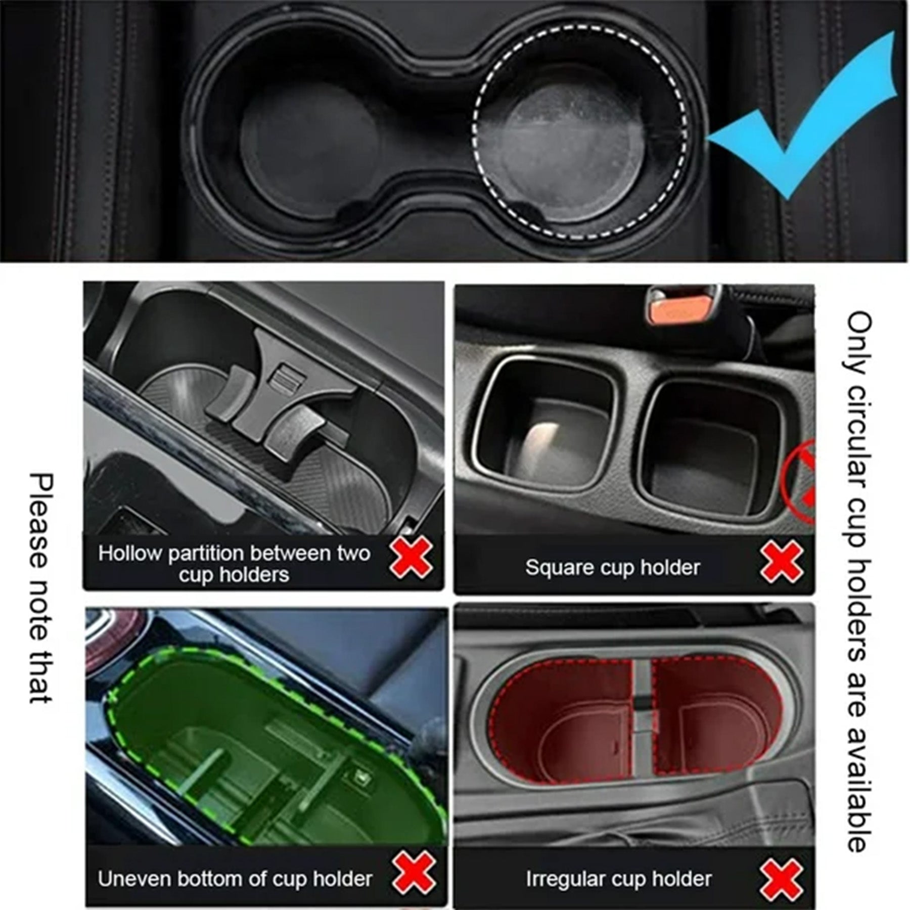 Multi-Functional Car Cup Holder