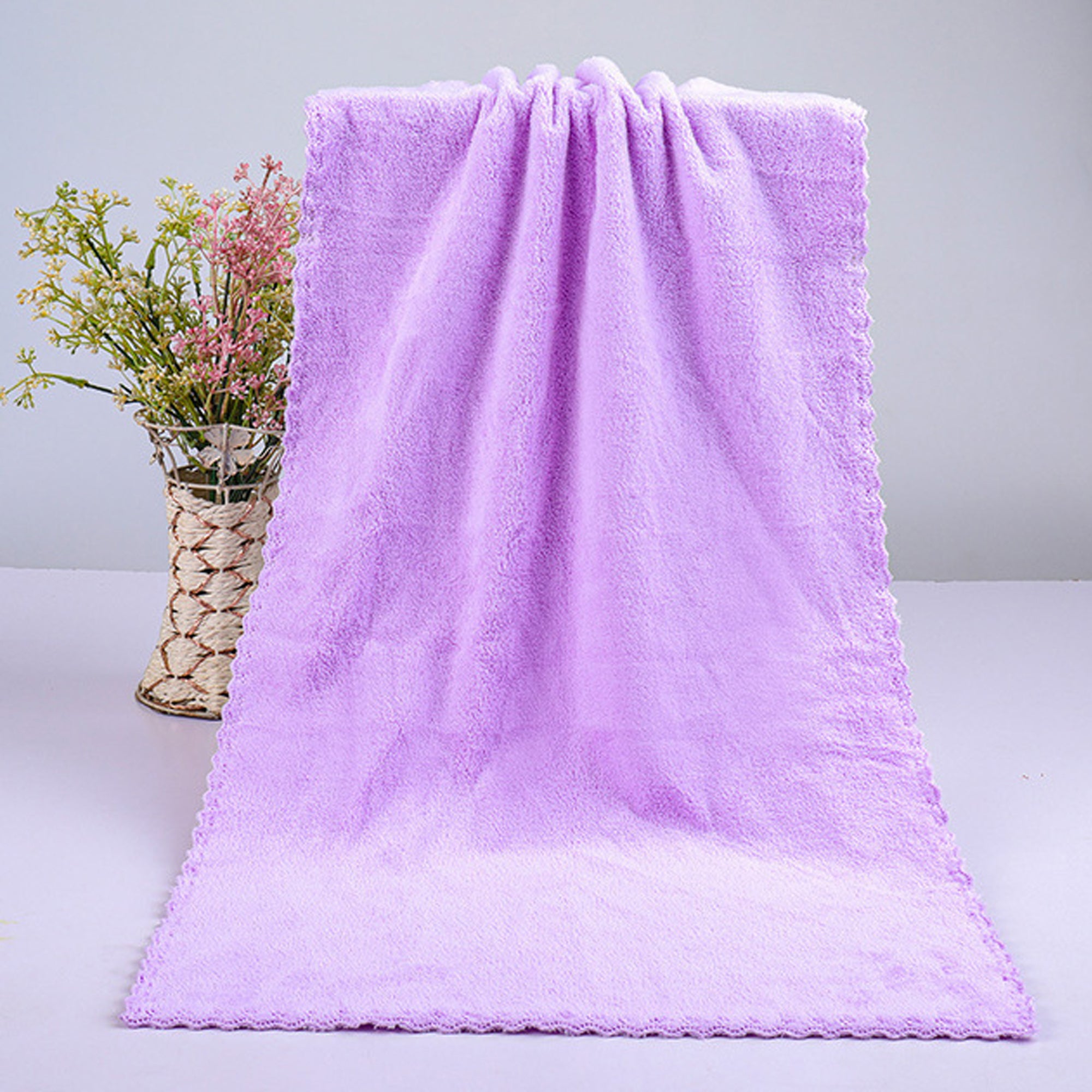 Coral Velvet Soft Absorbent Towel