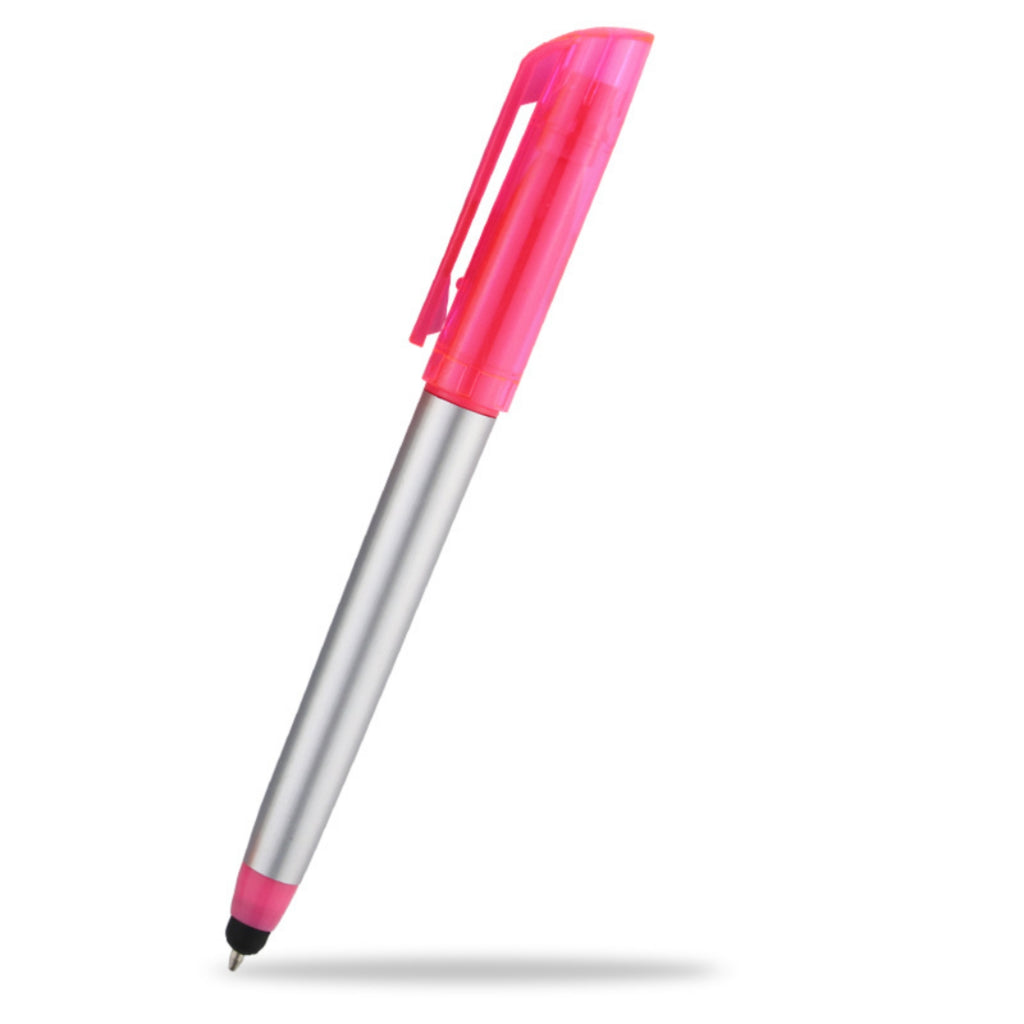Highlighter, Ballpoint Pen And Stylus Pen 3 - in - 1