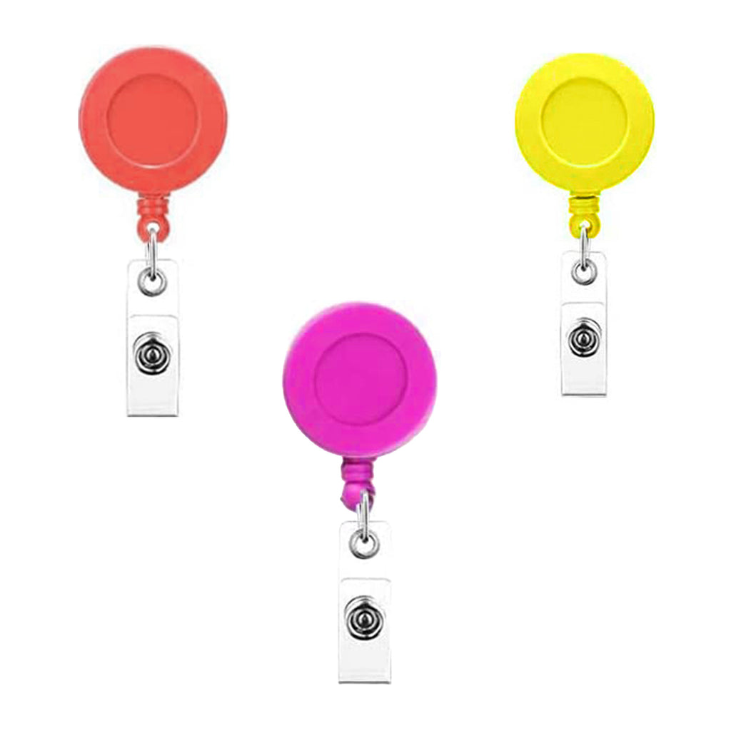 Highly Elastic Clear Retractable Swivel Id Badge Holder