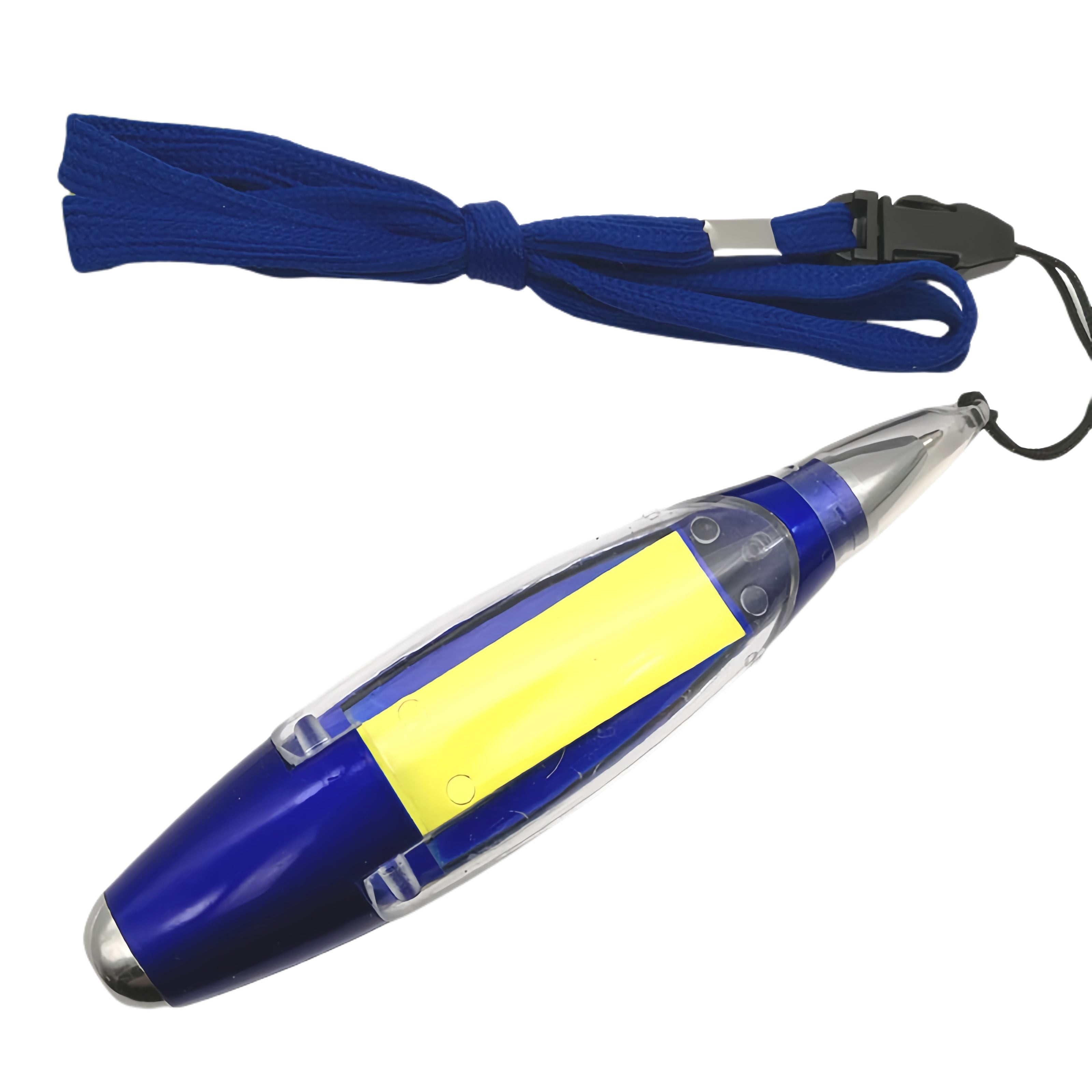 Retractable Badge Pen With Strap