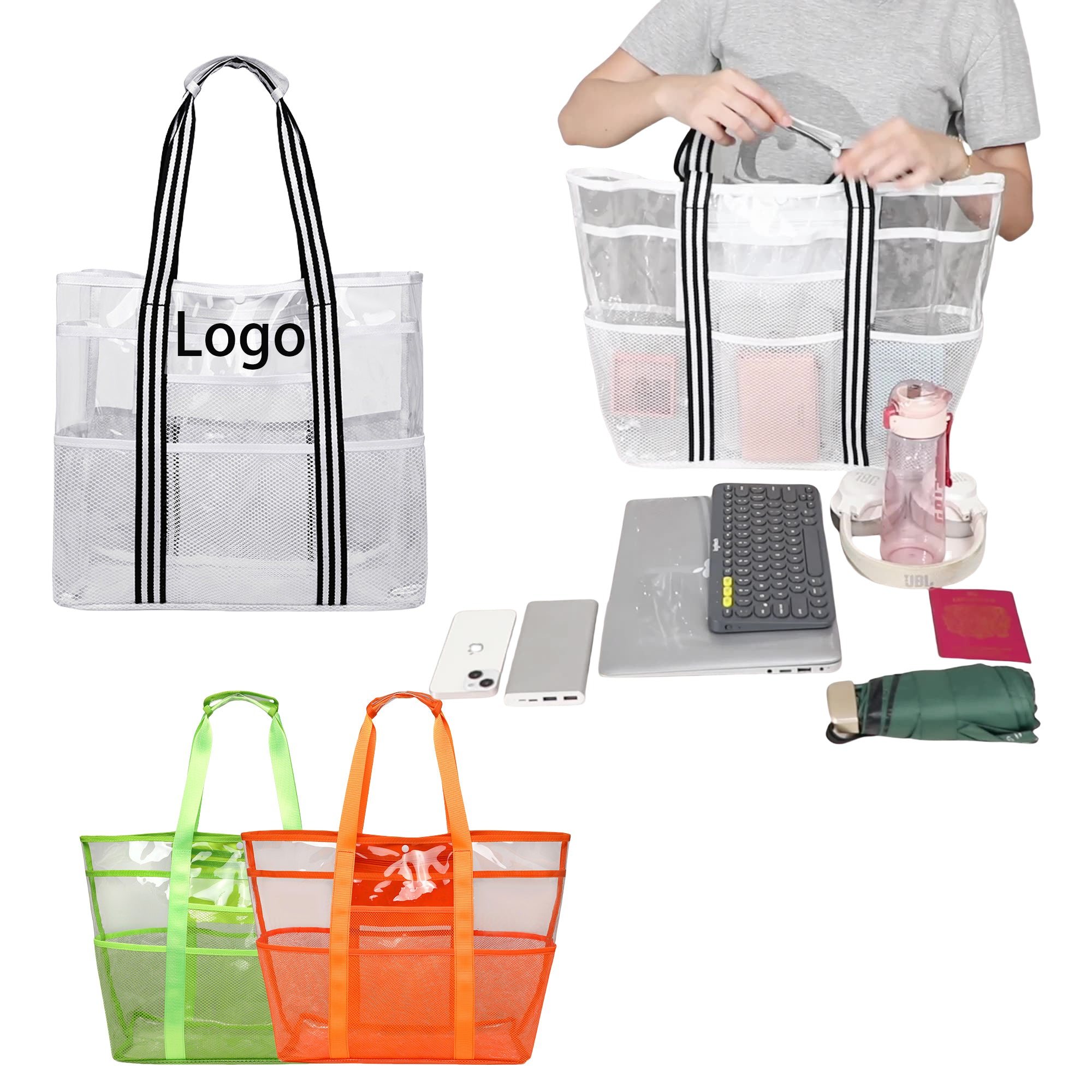 Waterproof PVC Beach Carryall