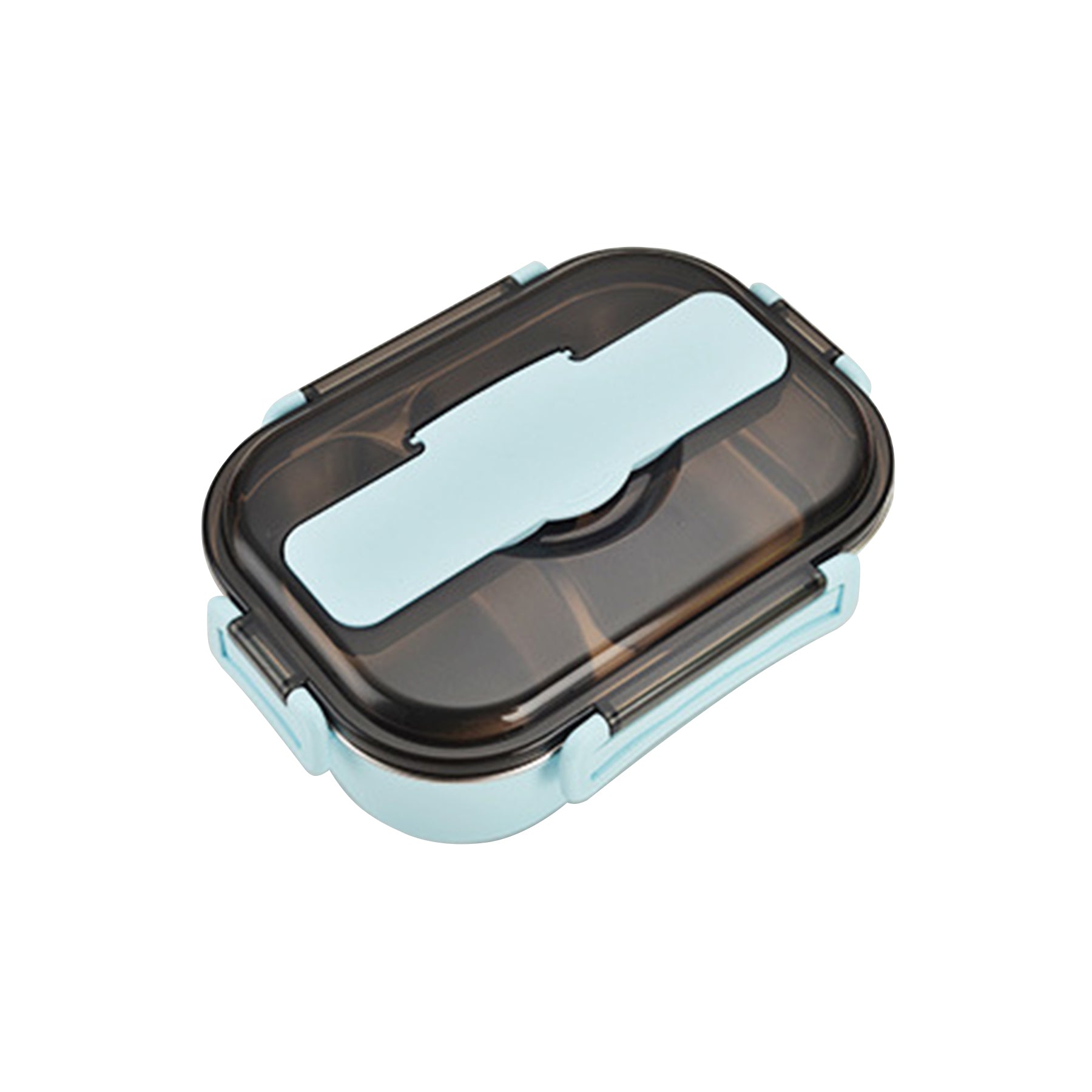 Stainless Steel Divided Compartment Lunch Box