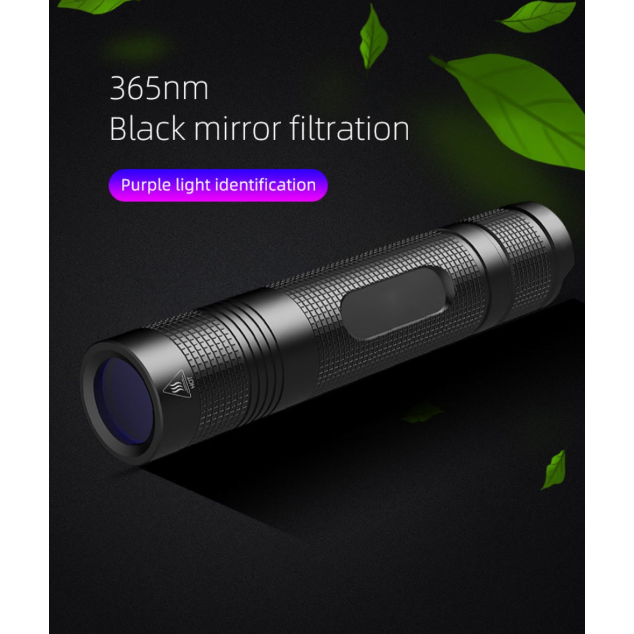UV365 Ultraviolet Light Flashlight