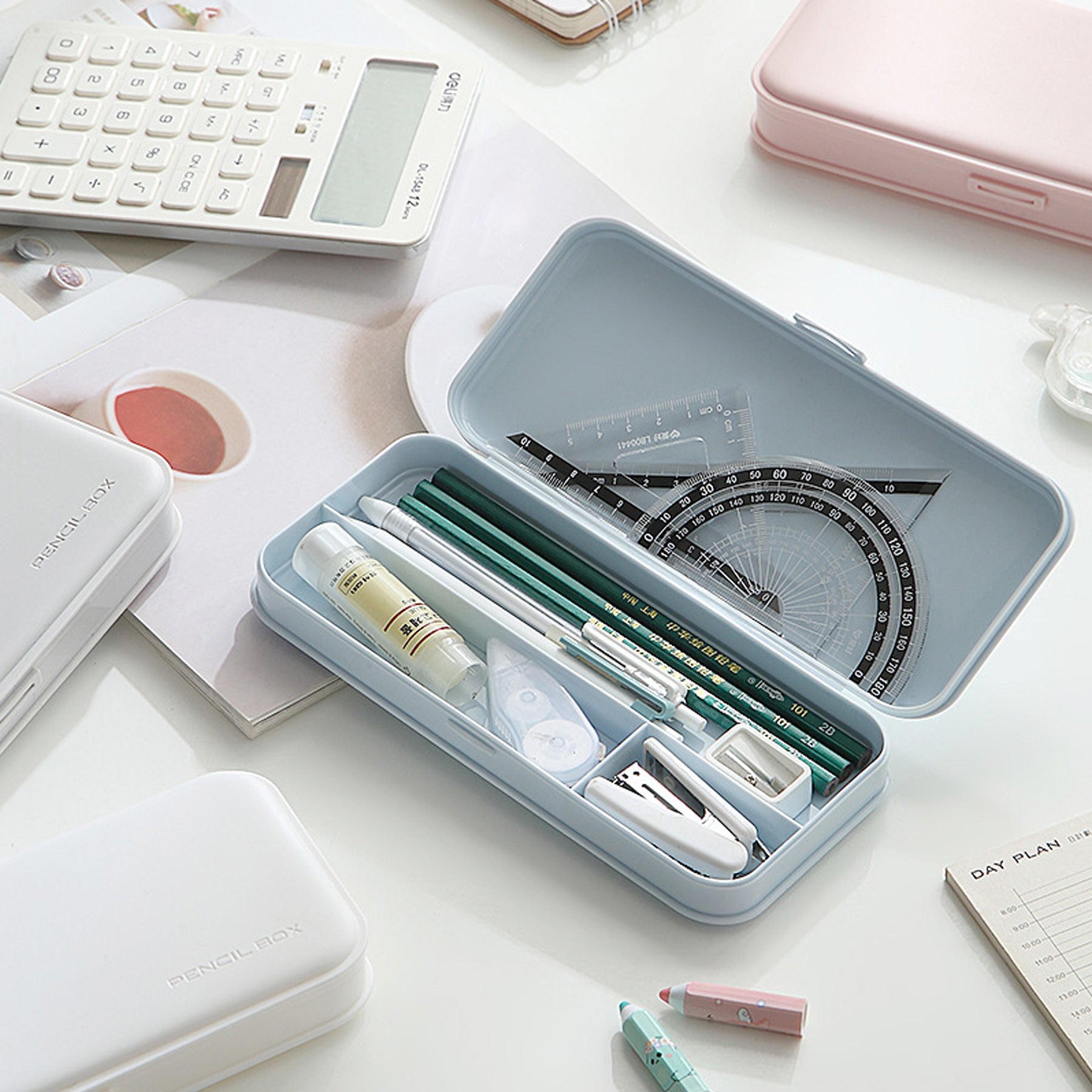 Plastic Simple Pen Case