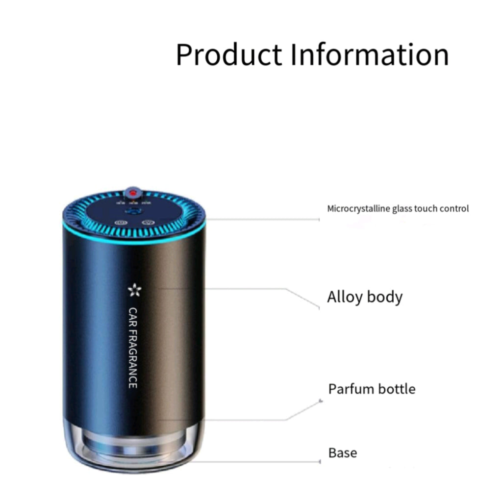 Star Car Diffuser AutoSpray Smoke Refresh Luxury