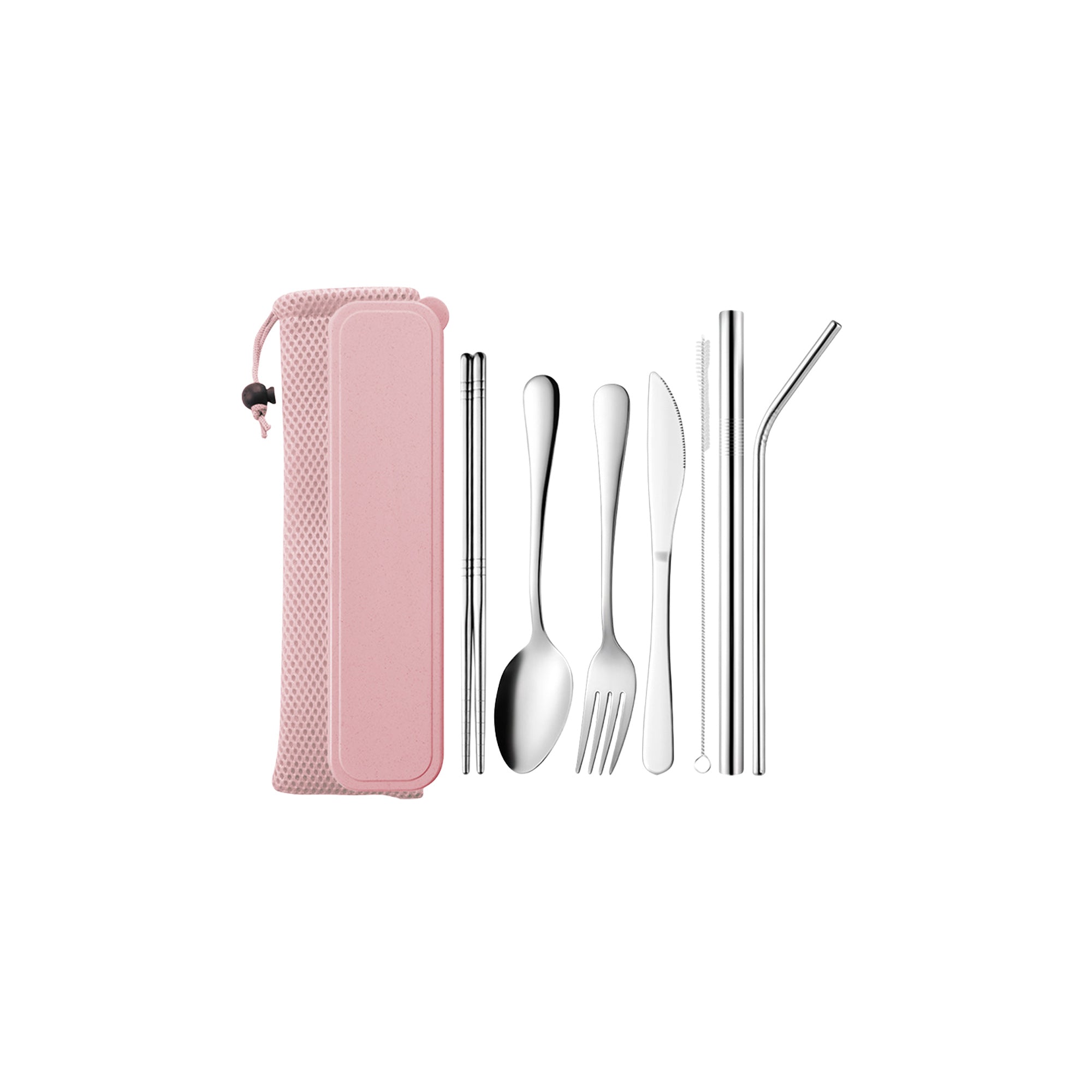 Eco-Friendly Stainless Steel Travel Utensil Set