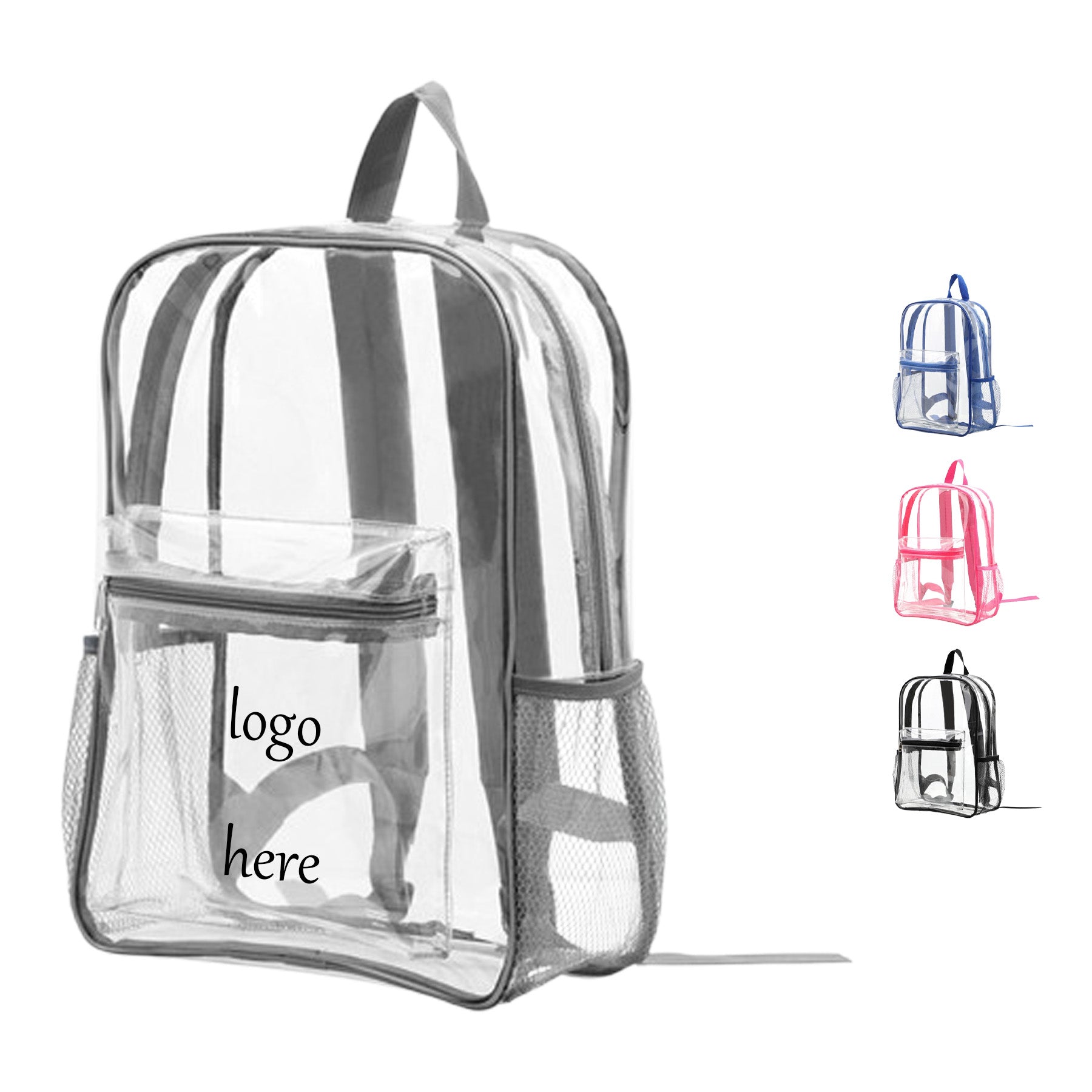 Transparent Pvc Backpack