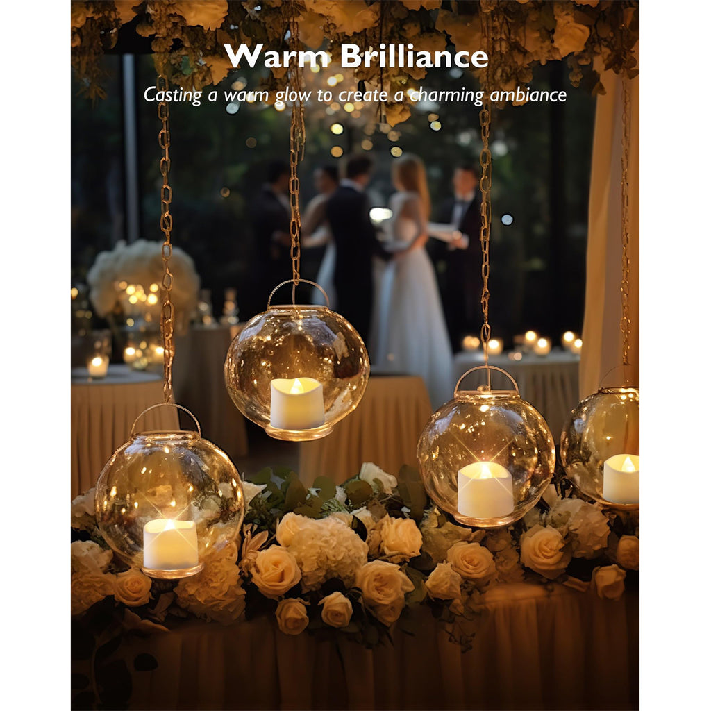 Flameless LED Tea Lights Candles Battery Operated