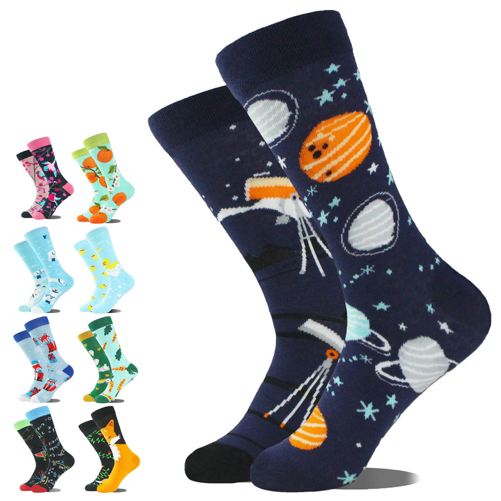 Below The Calf Knitted Youth Crew Socks