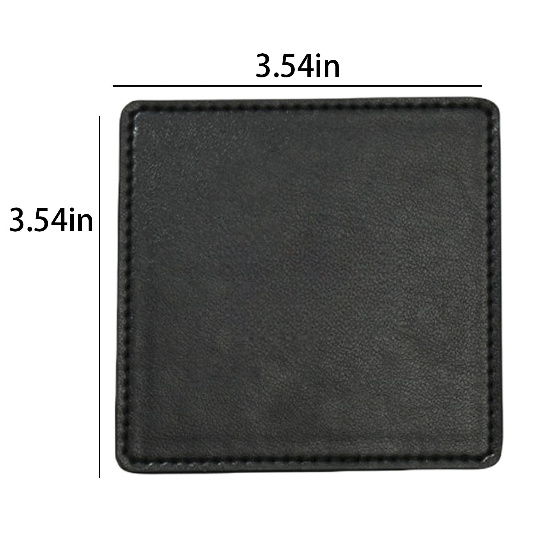 Pu Leather Square Heat Resistant Coaster