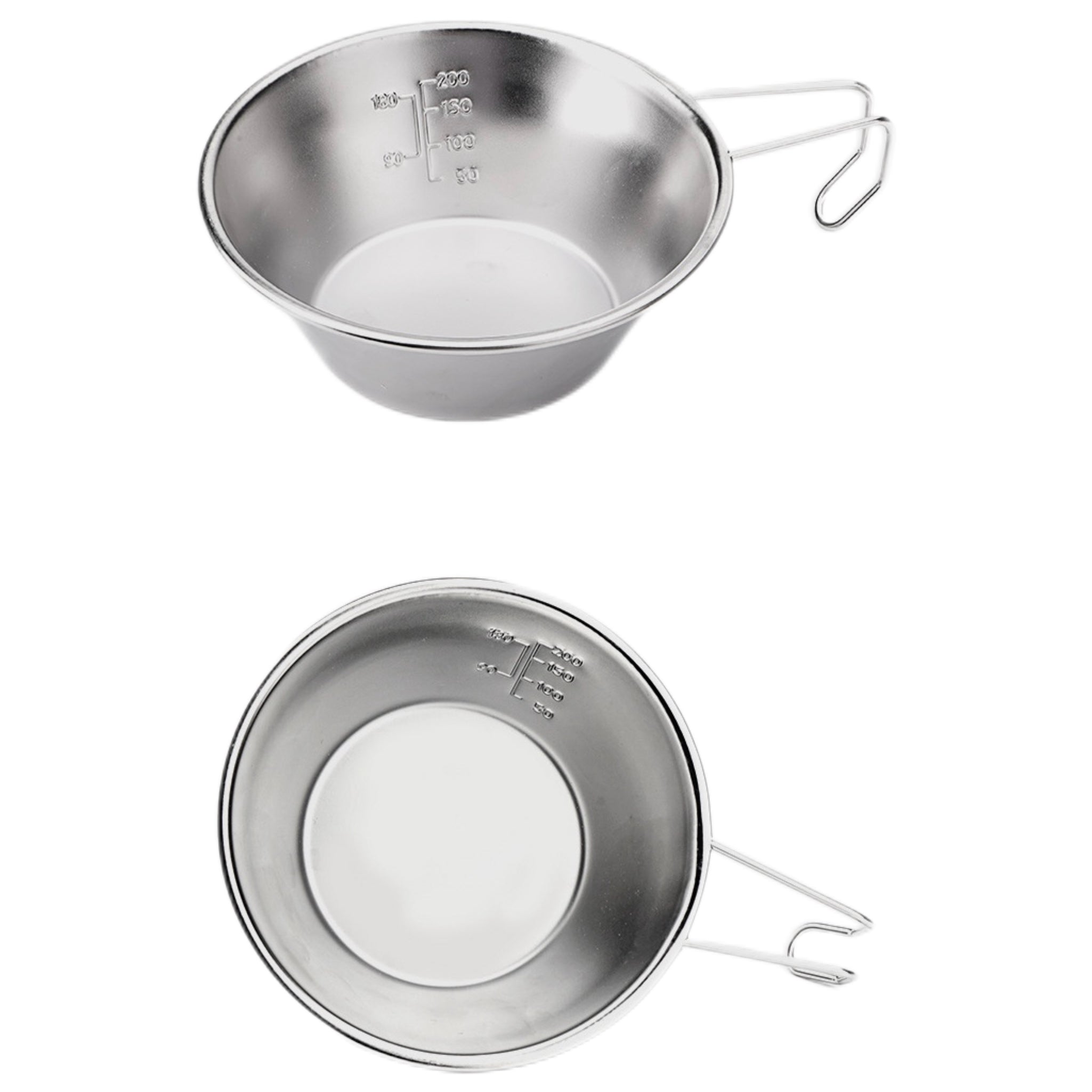 304 Stainless Steel Outdoor Camping Salad Bowl