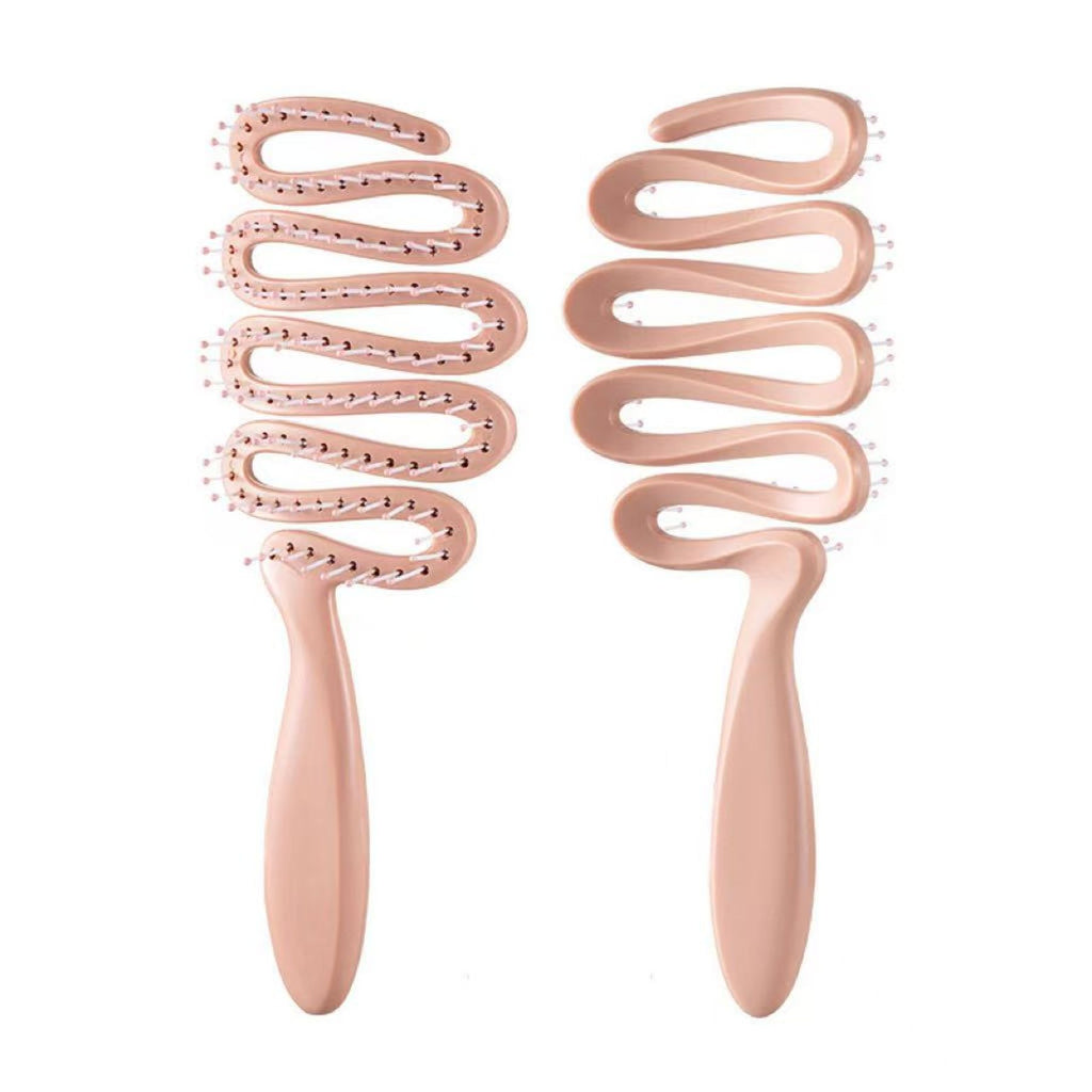 Hollowed-Out Hair-Drying Comb