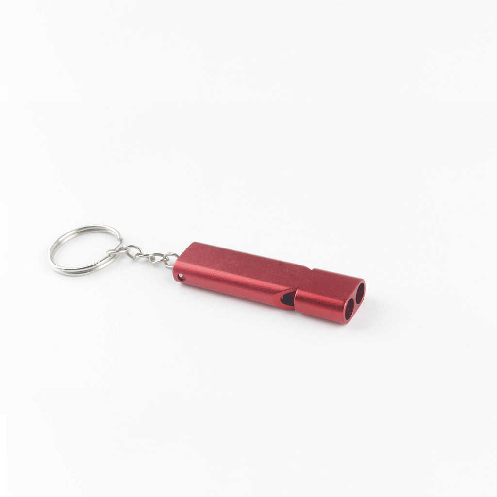 Aluminum Alloy Whistle Keychain