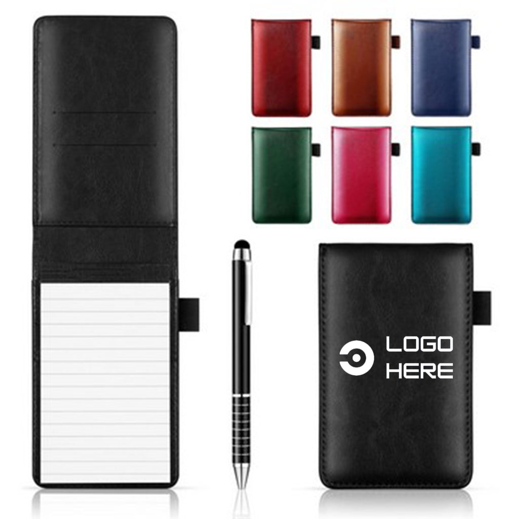 Mini Pocket Notepad Holder Set