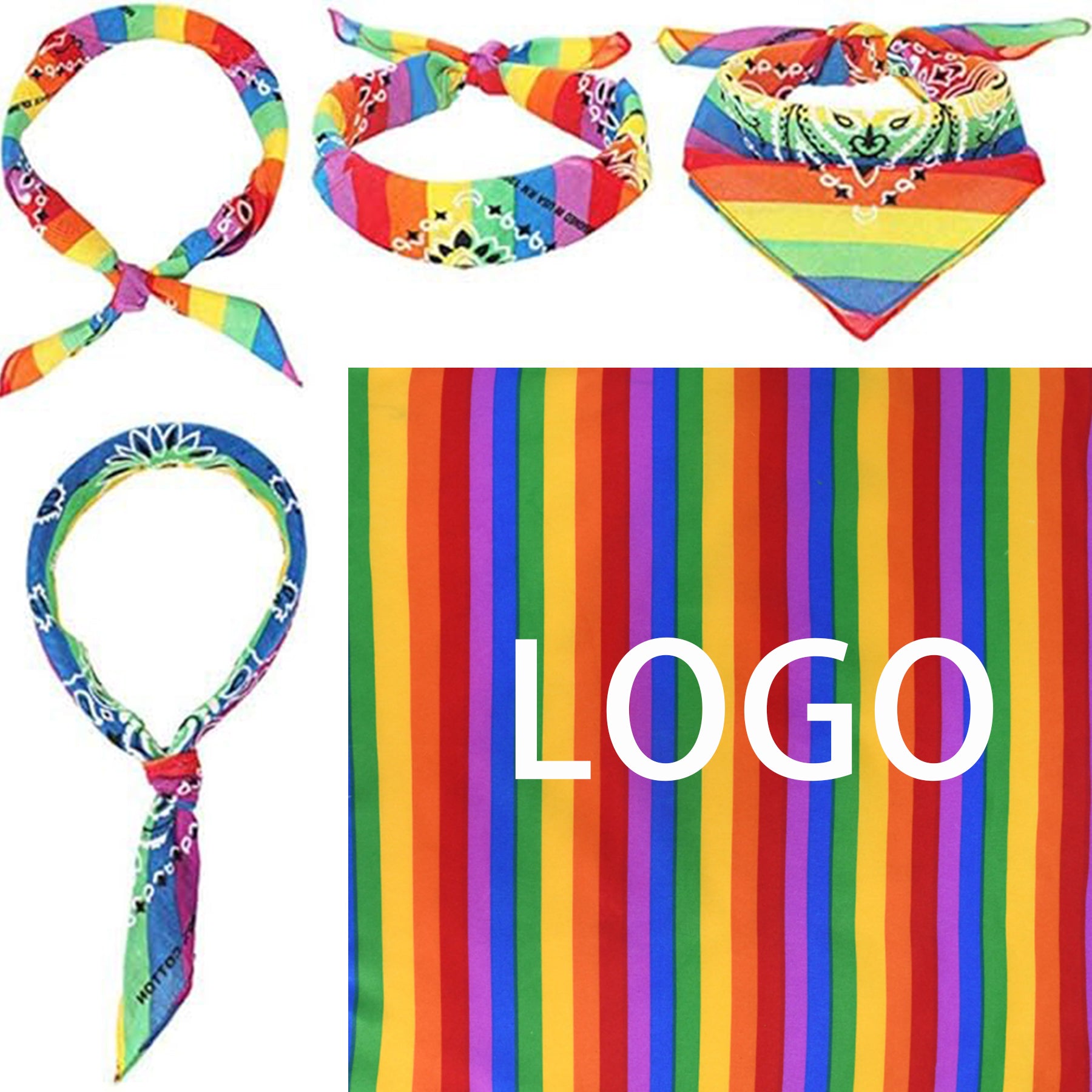 Rainbow Pride Bandana