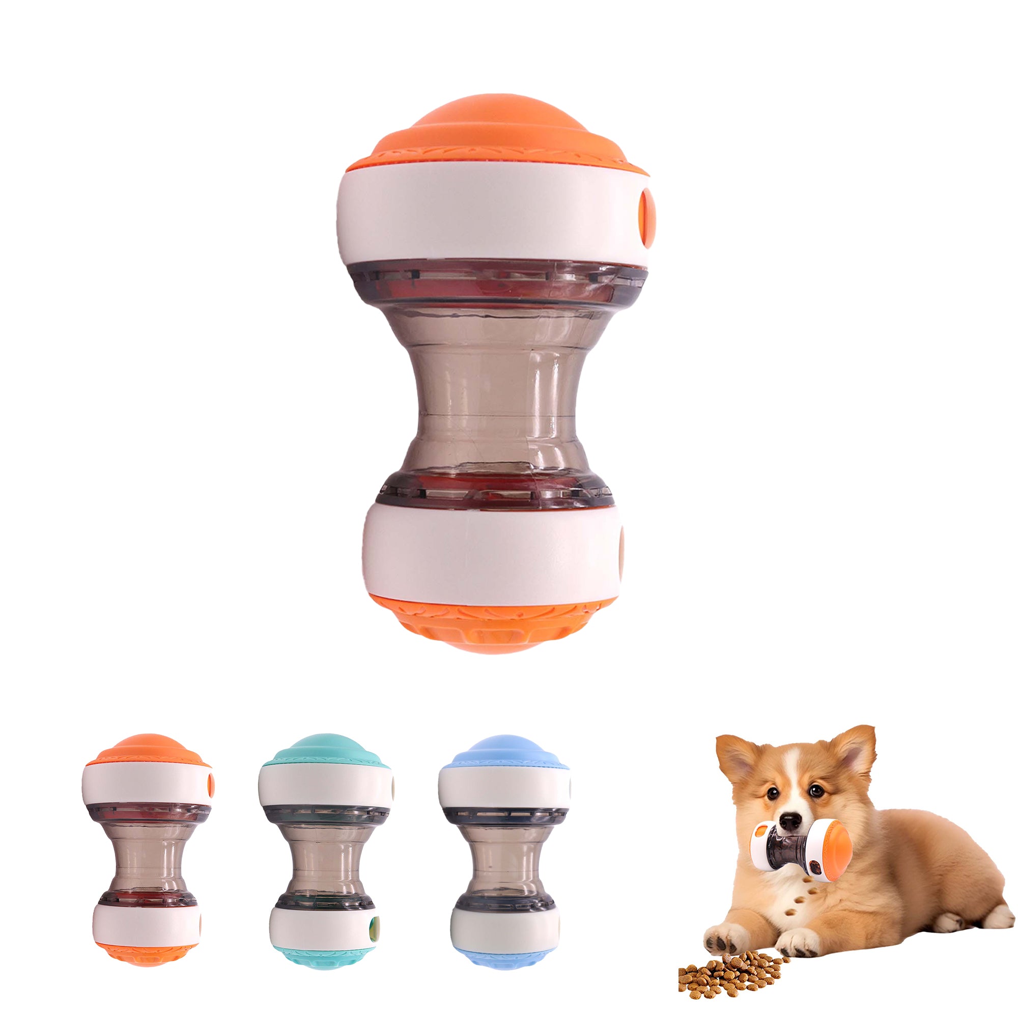 Interactive Food Puzzle Feeder For Dog Pets Treat Toy