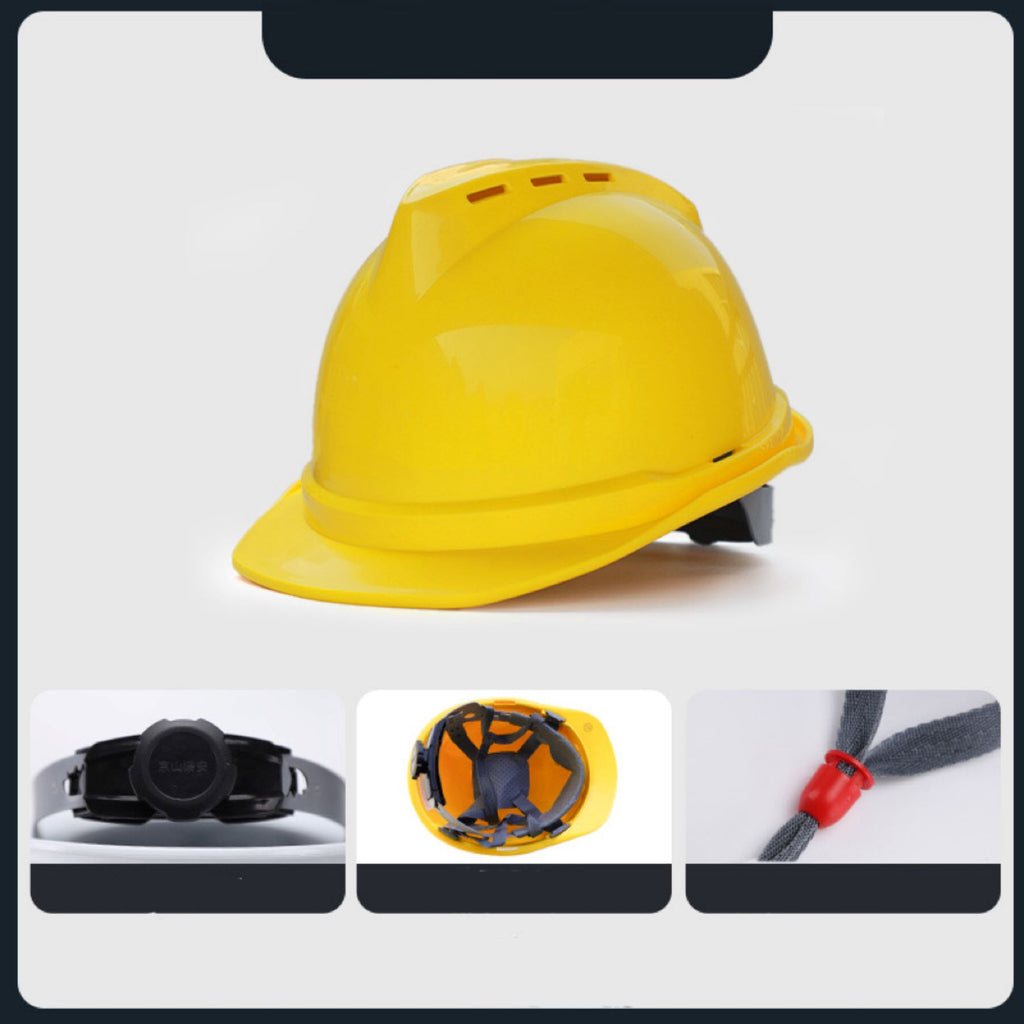 V-shaped Breathable Safety Helmet