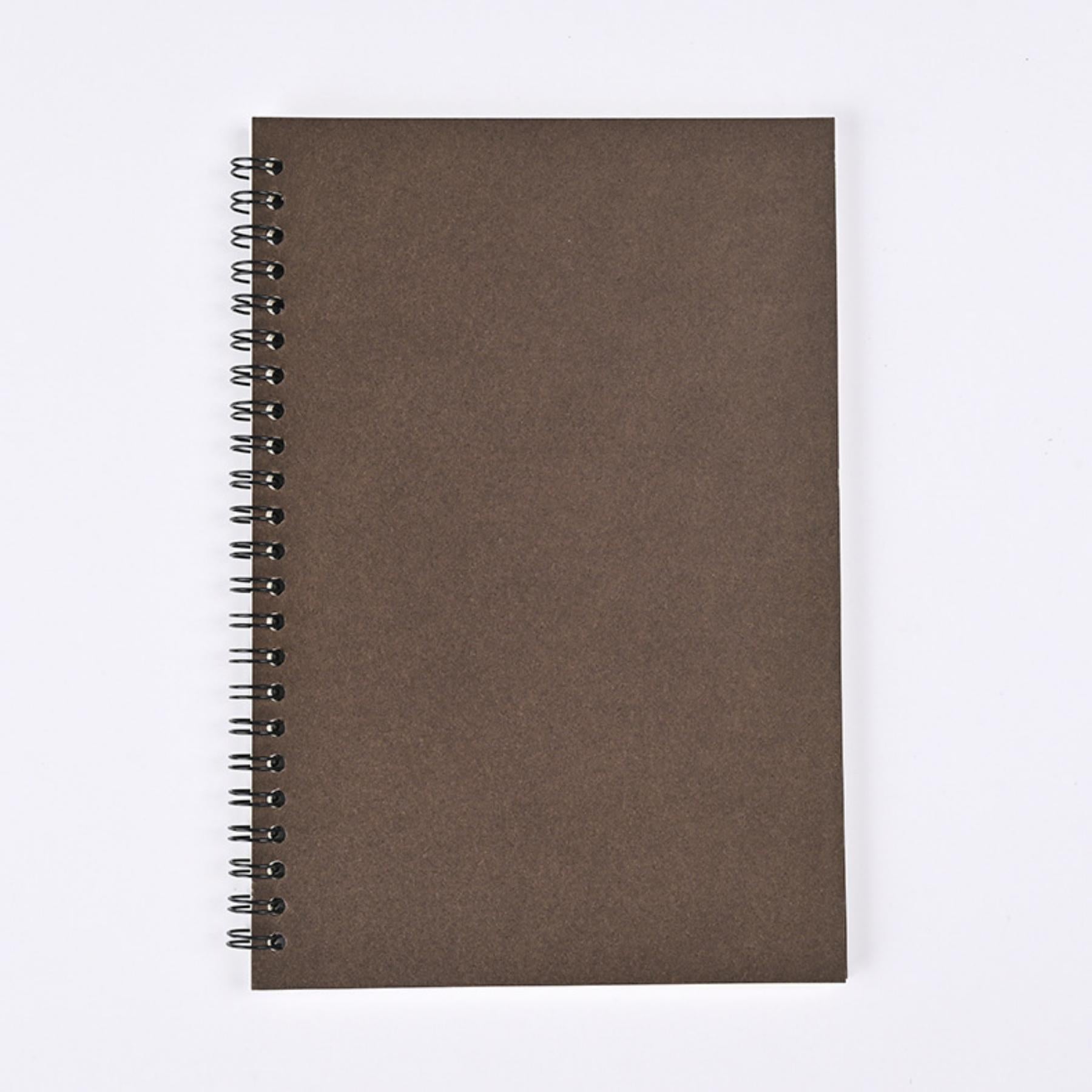 A5 Eco Kraft Cover Spiral Notebook