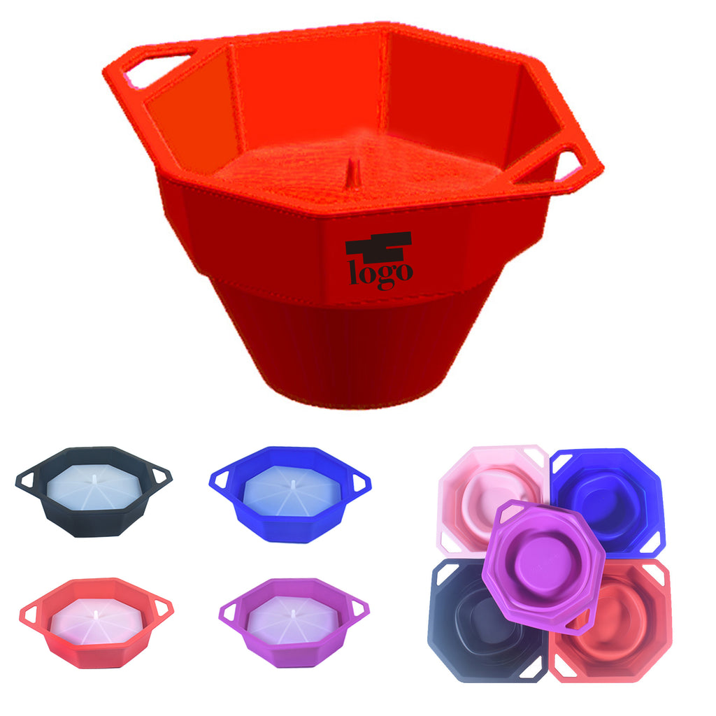 Silicone Collapsible Popcorn Bucket