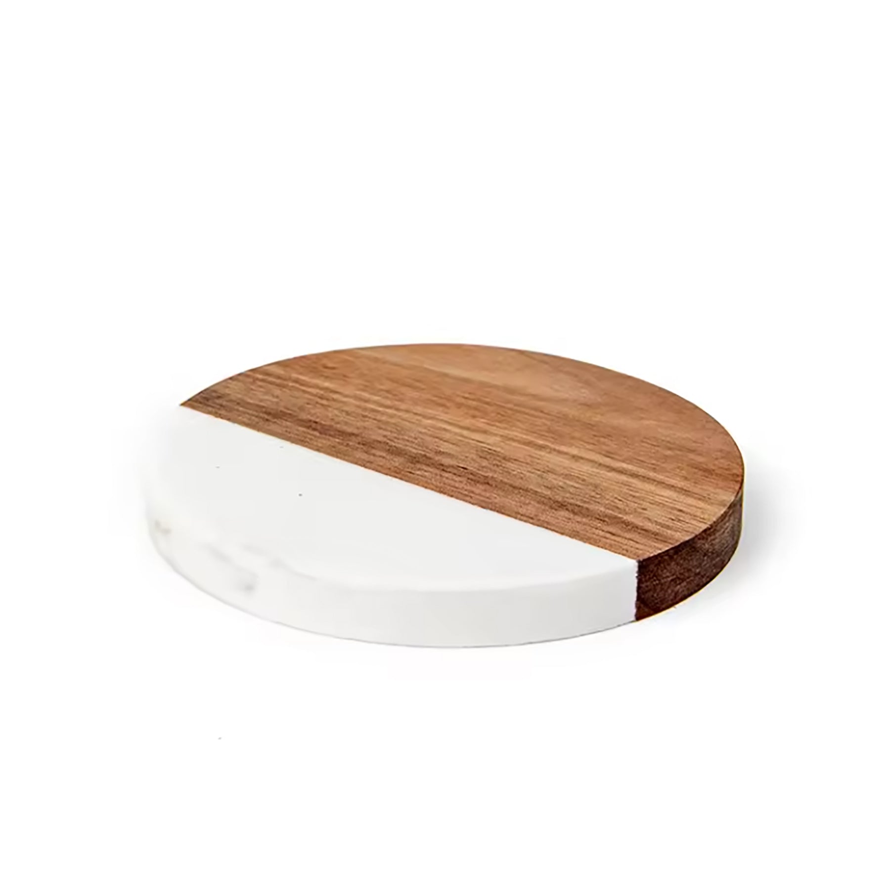 Marble Bamboo Wooden Coaster