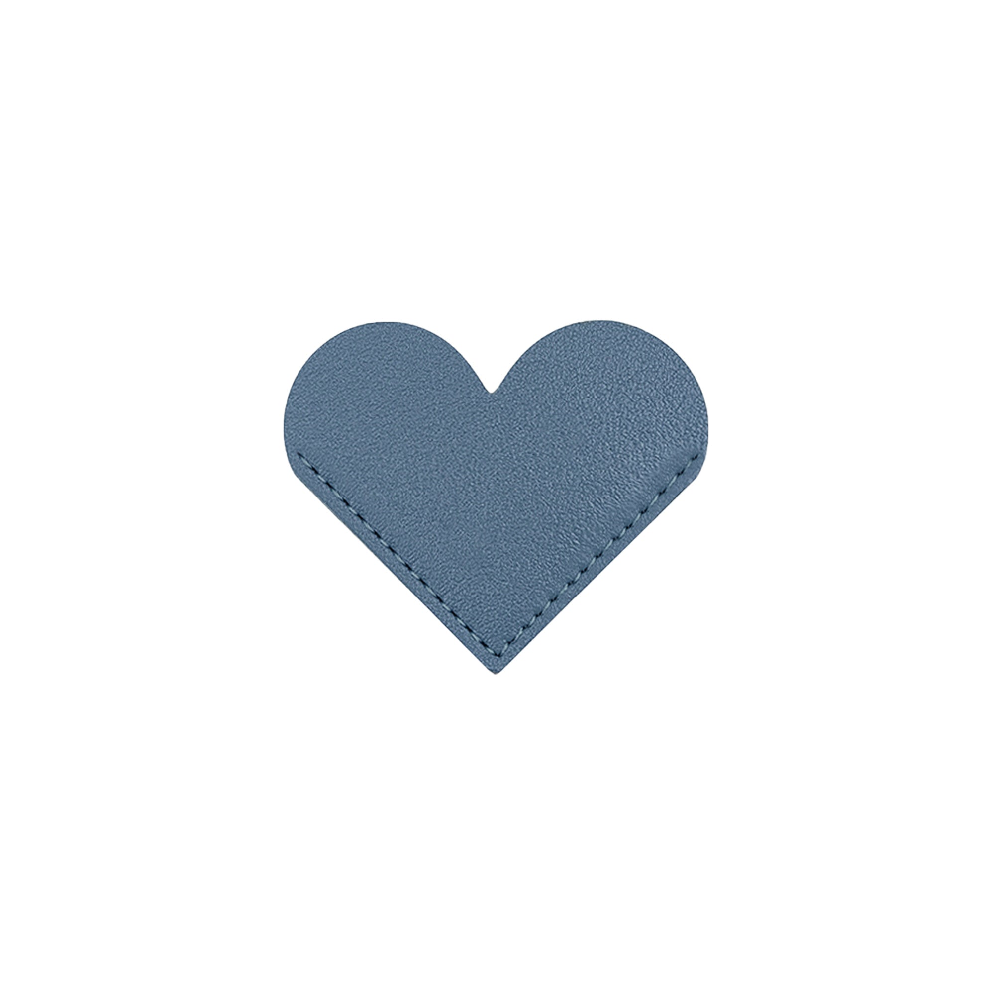 Leather Heart-Shaped Bookmark-Elegant Page Marker