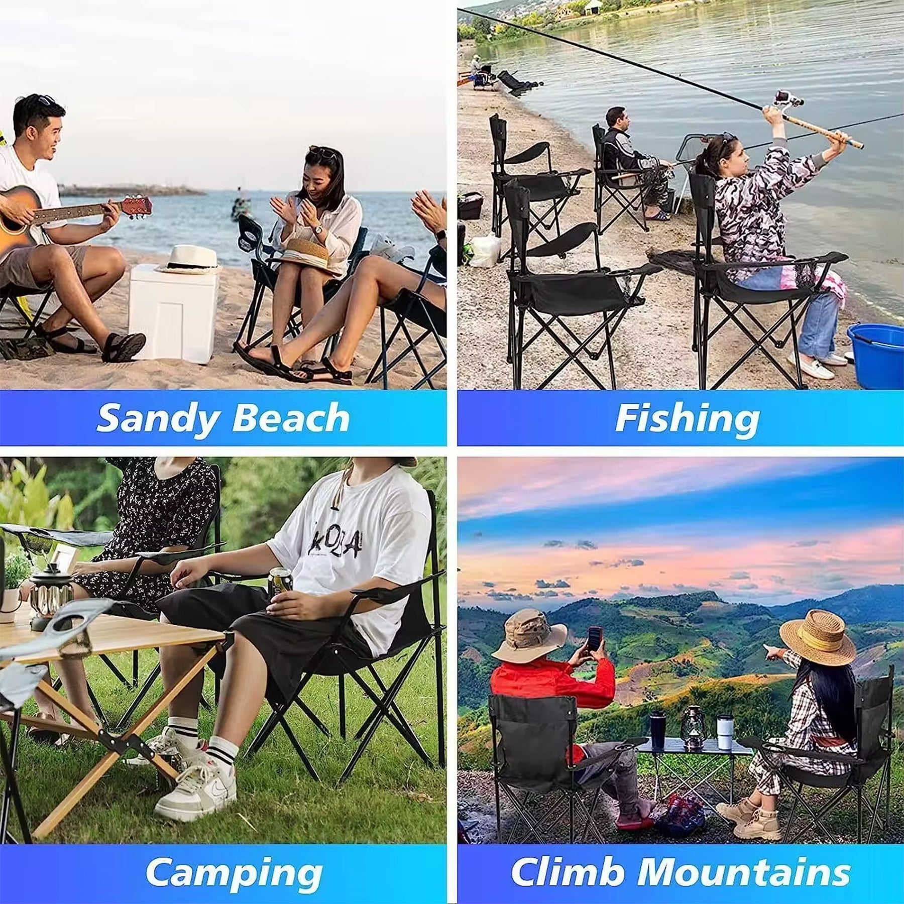 Camping Chair With Handle