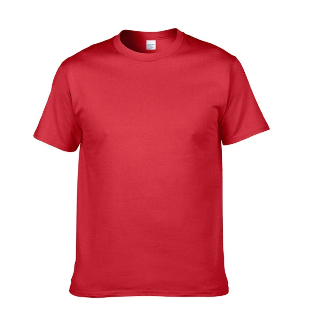Plain Short-Sleeve T-Shirt Customization