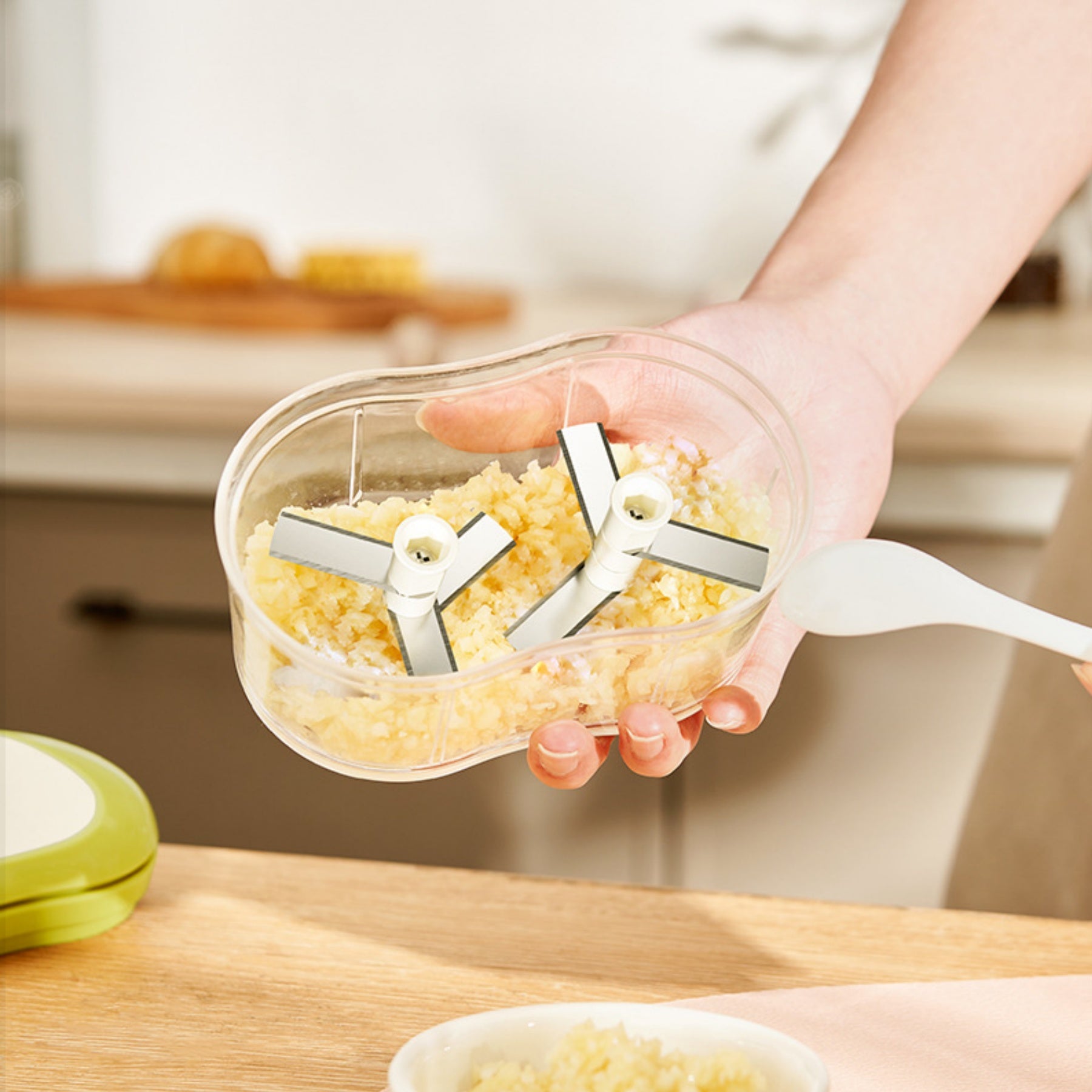 Household Stainless Steel Manual Garlic Puller