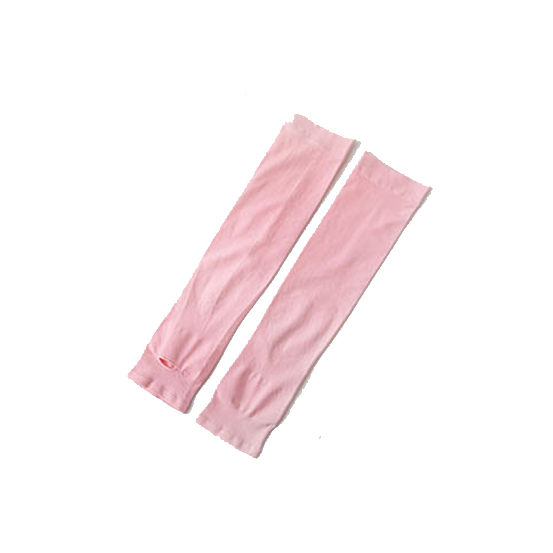 Solid Color Men's and Women's Ice Silk Sleeves for Summer UV Protection