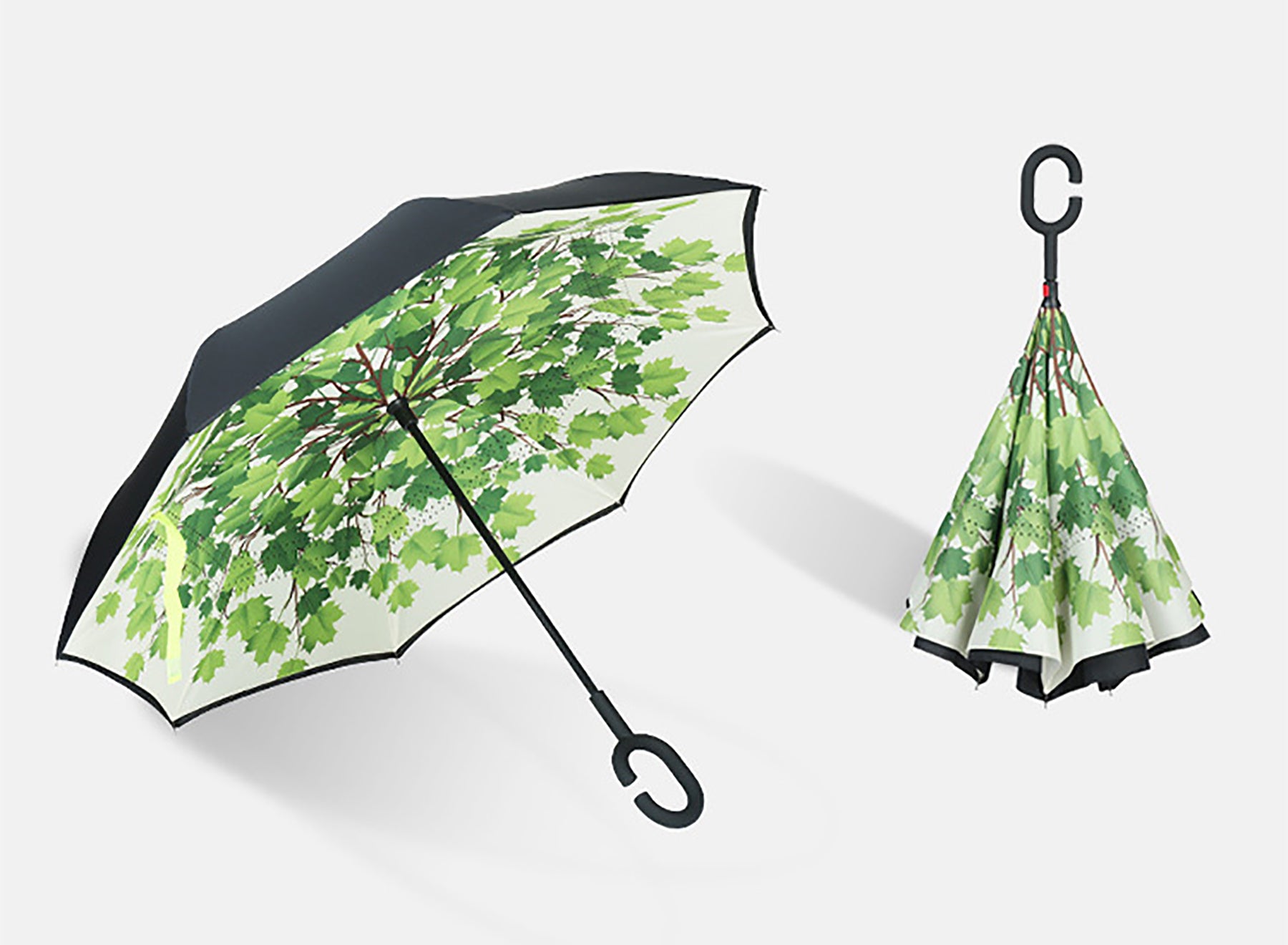 Double Layer Inverted Windproof Reverse Umbrella