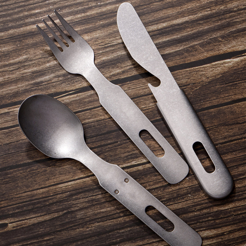 Vintage Snow Stainless Steel Cutlery Outdoor Tableware
