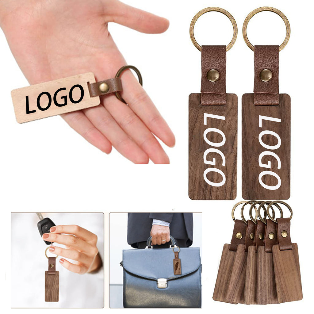 Blank Wooden Keychain