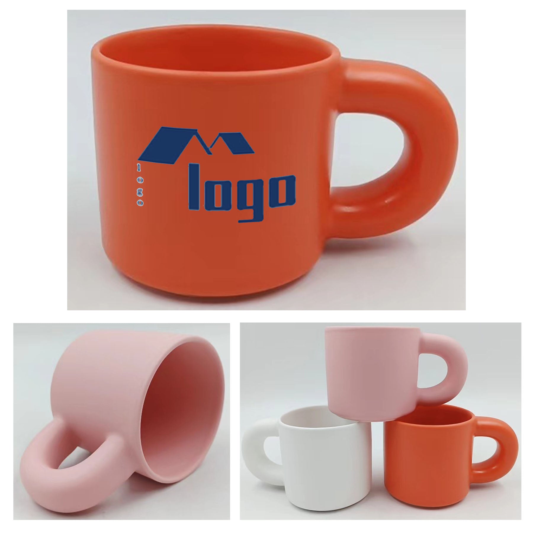 11 Oz Chubby Ceramic Mug