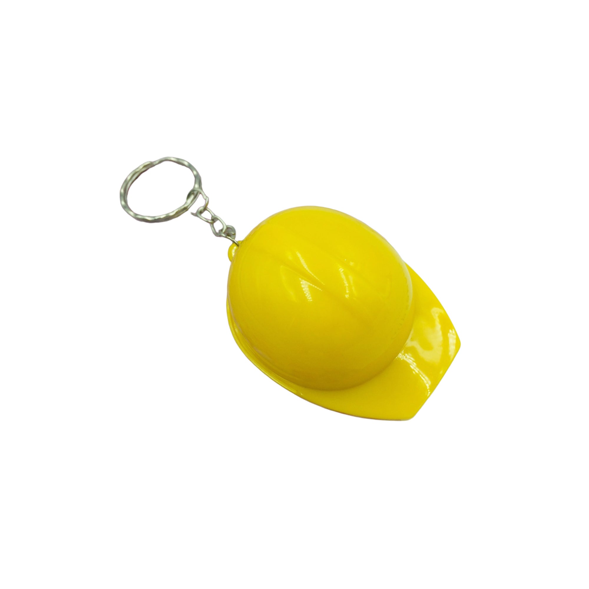 Plastic Hard Hat Beer Opener-Keychain Pendant