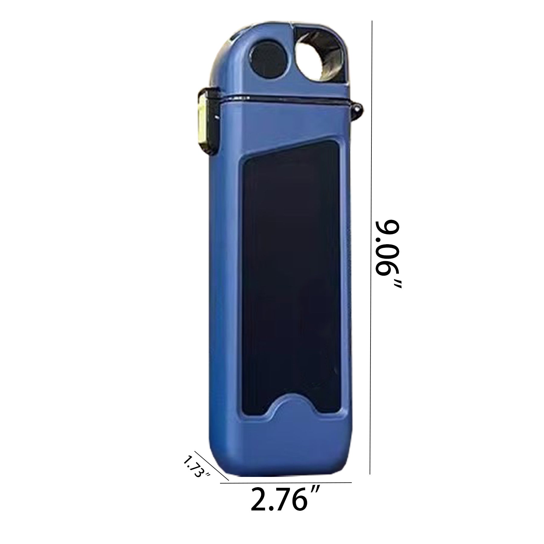 High temperature water bottle with straw