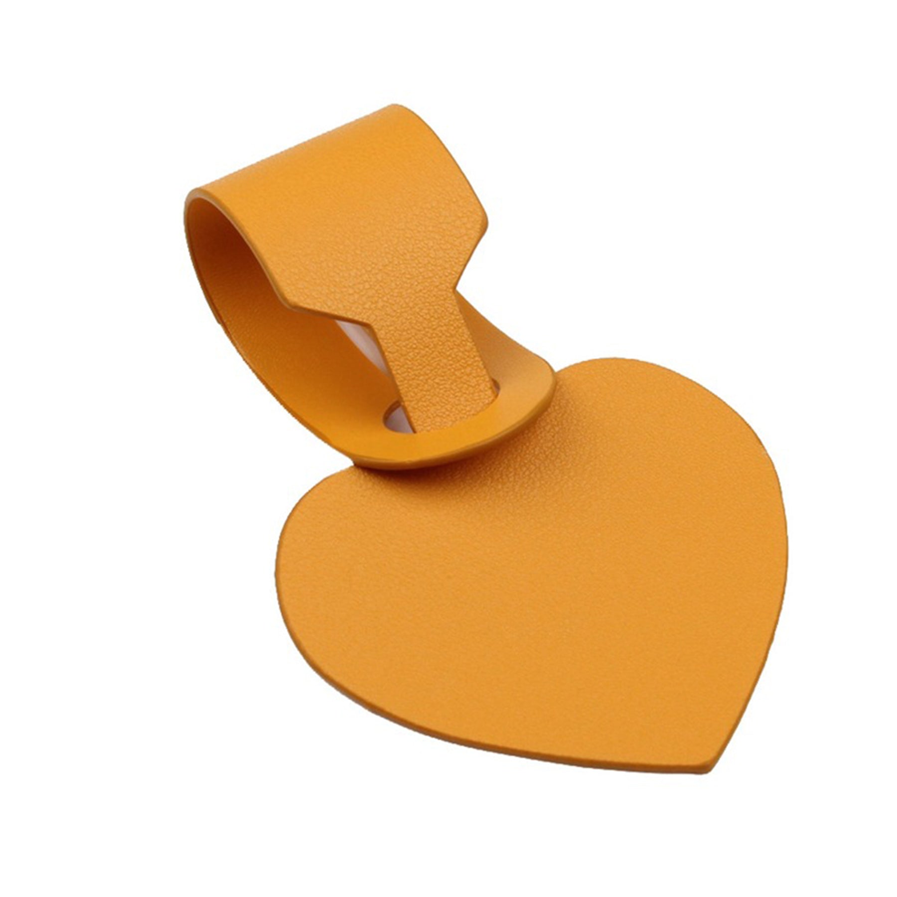 Heart Shaped PU Leather Luggage Tags