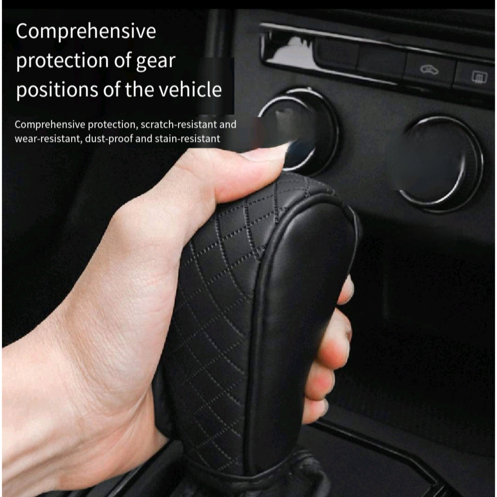 Carbon Shift Cover Breathable Leather Universal