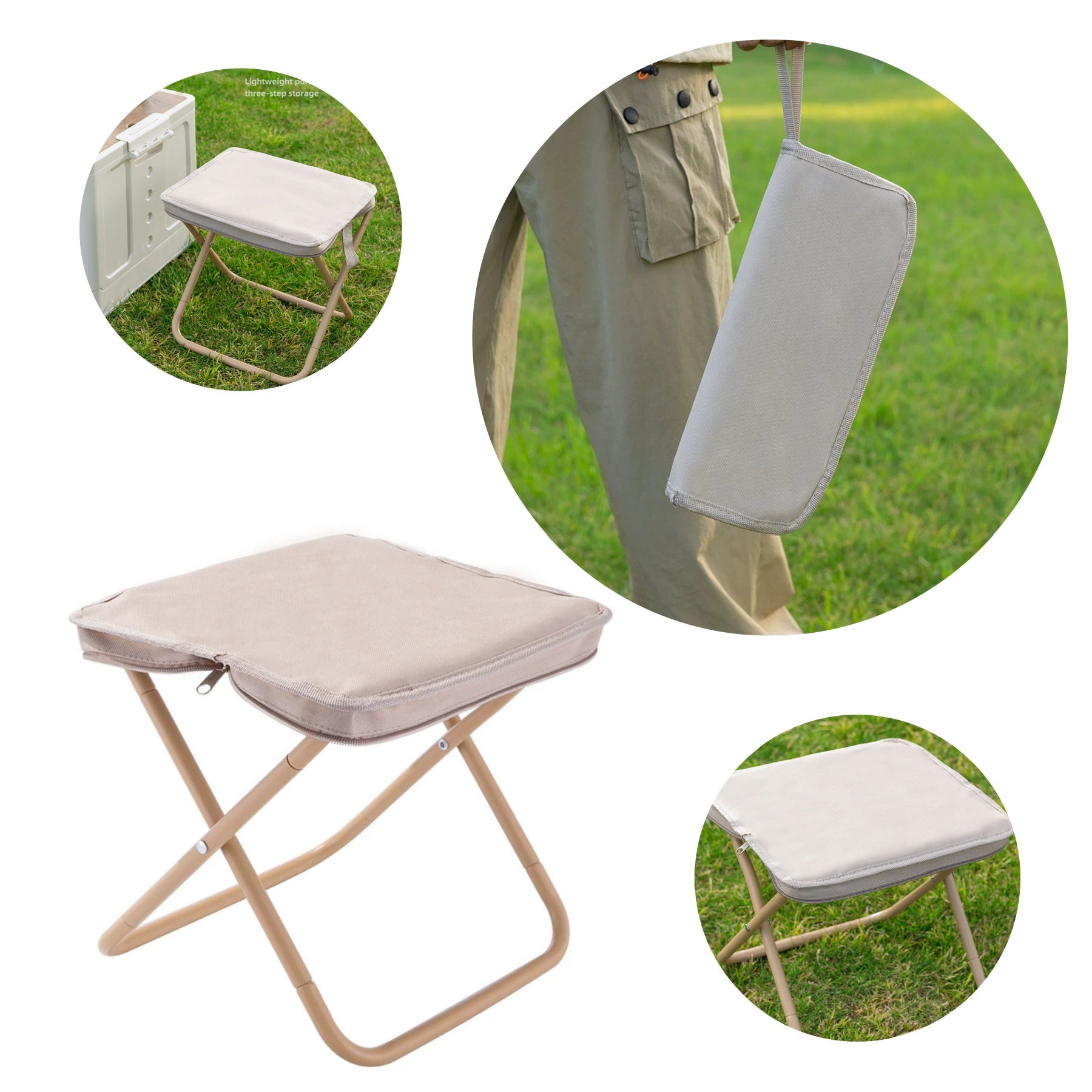 Outdoor Compact Folding Stool
