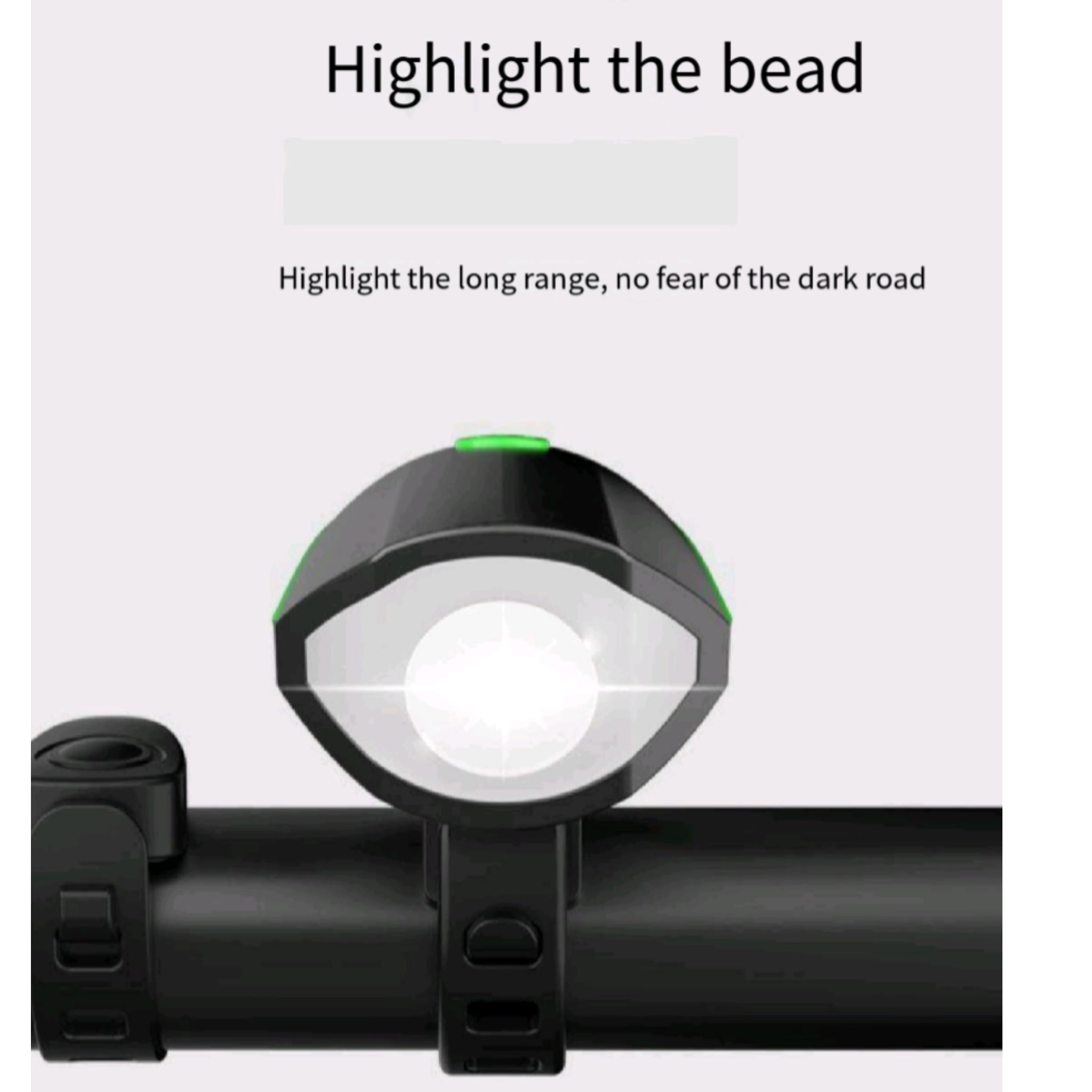 Bicycle Light With Integrated Safety Horn