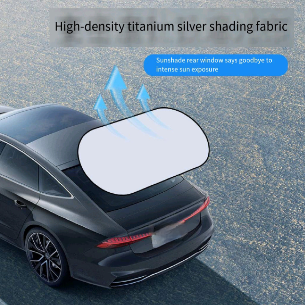 Reflective Rear Sunshade Car Heat Foldable
