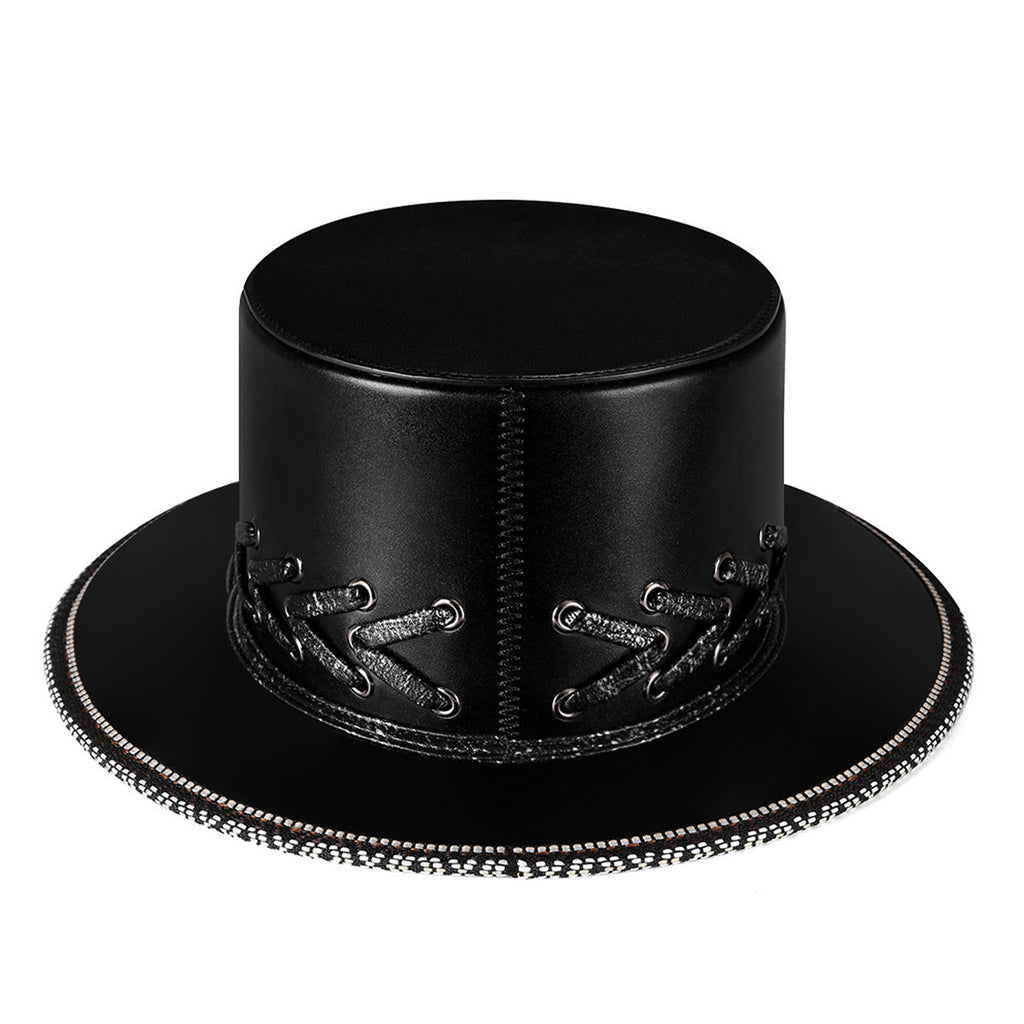 Leather Plague Hat Dress Up Top