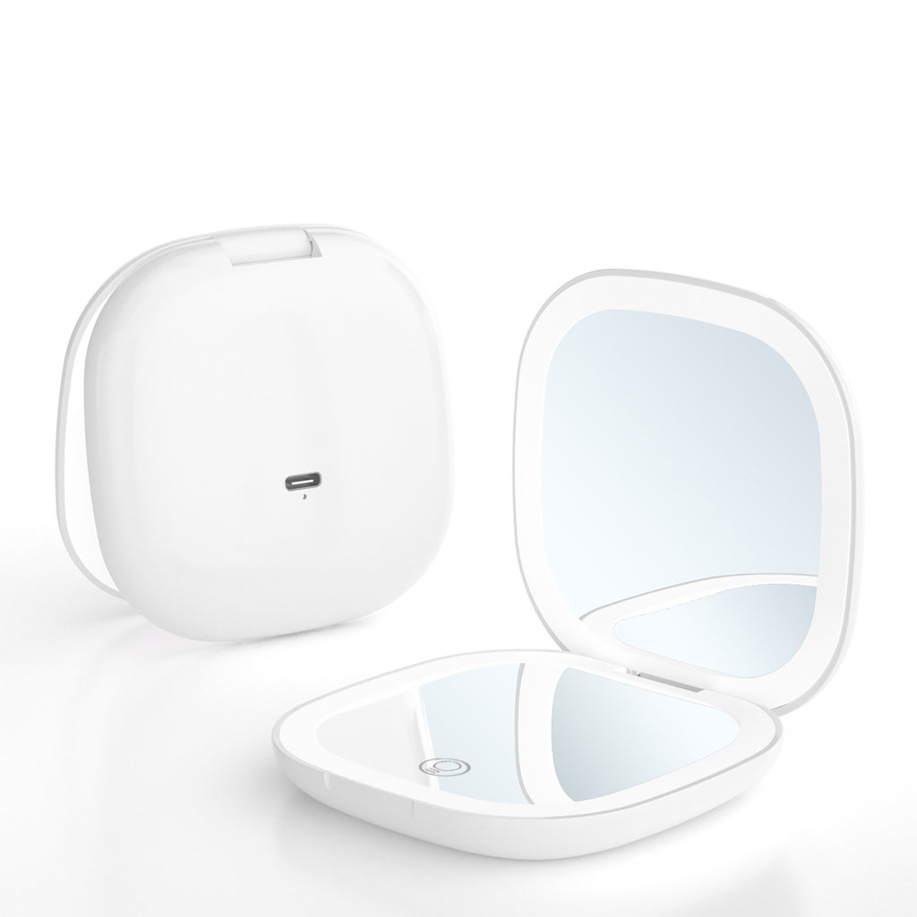 USB Rechargeable Travel Makeup Mirror