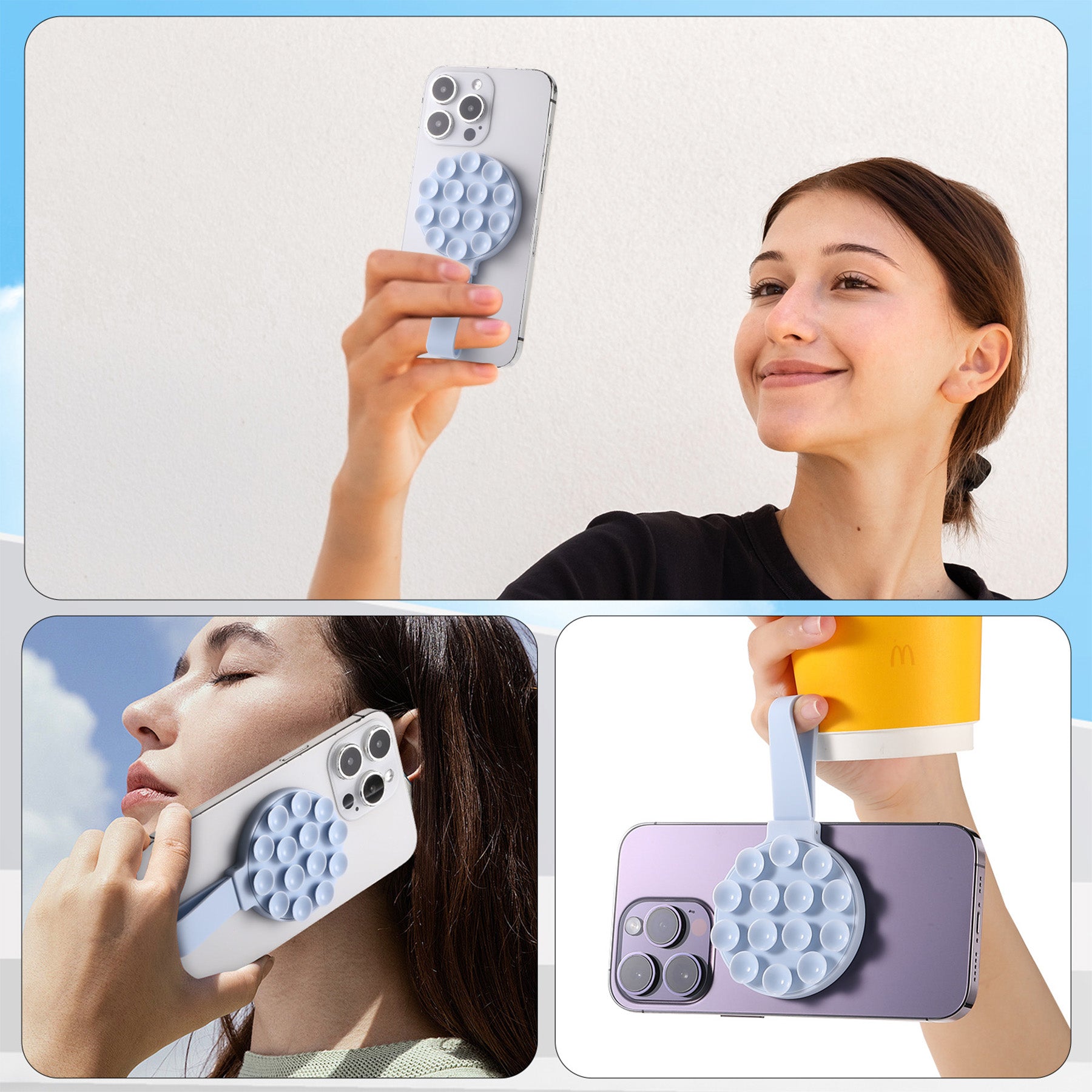 Magnetic Suction Phone Grip