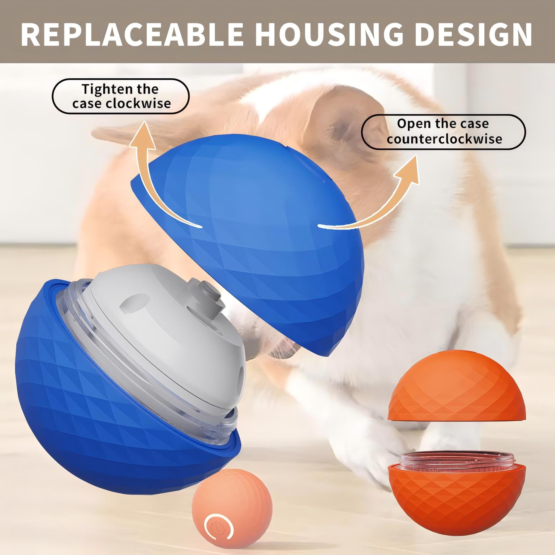 Automatic Moving Bouncing Electric Dog Ball