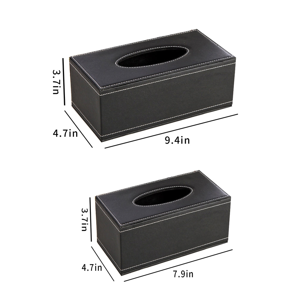 Leather Tissue Box