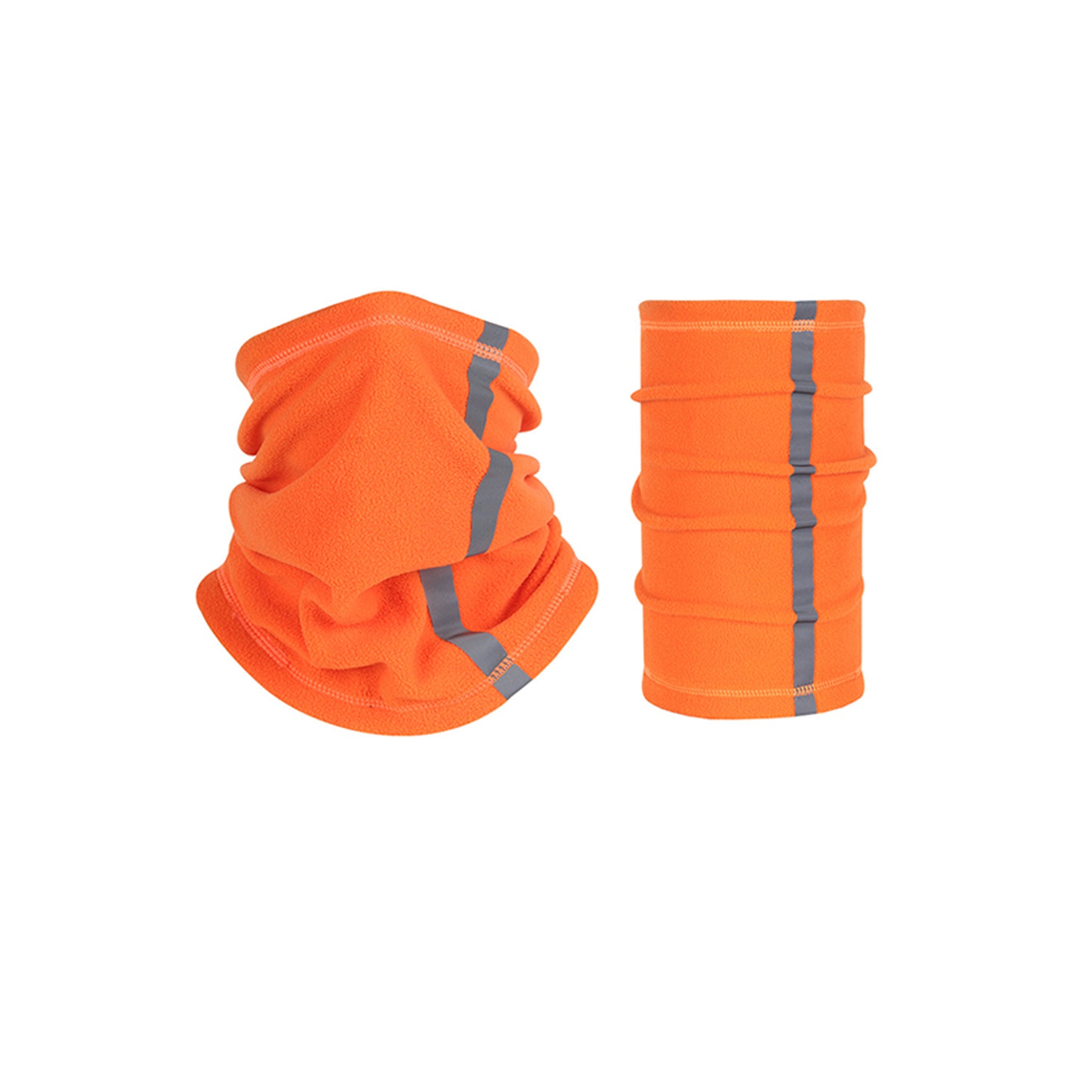 Neck Warmer with Reflective Stripe