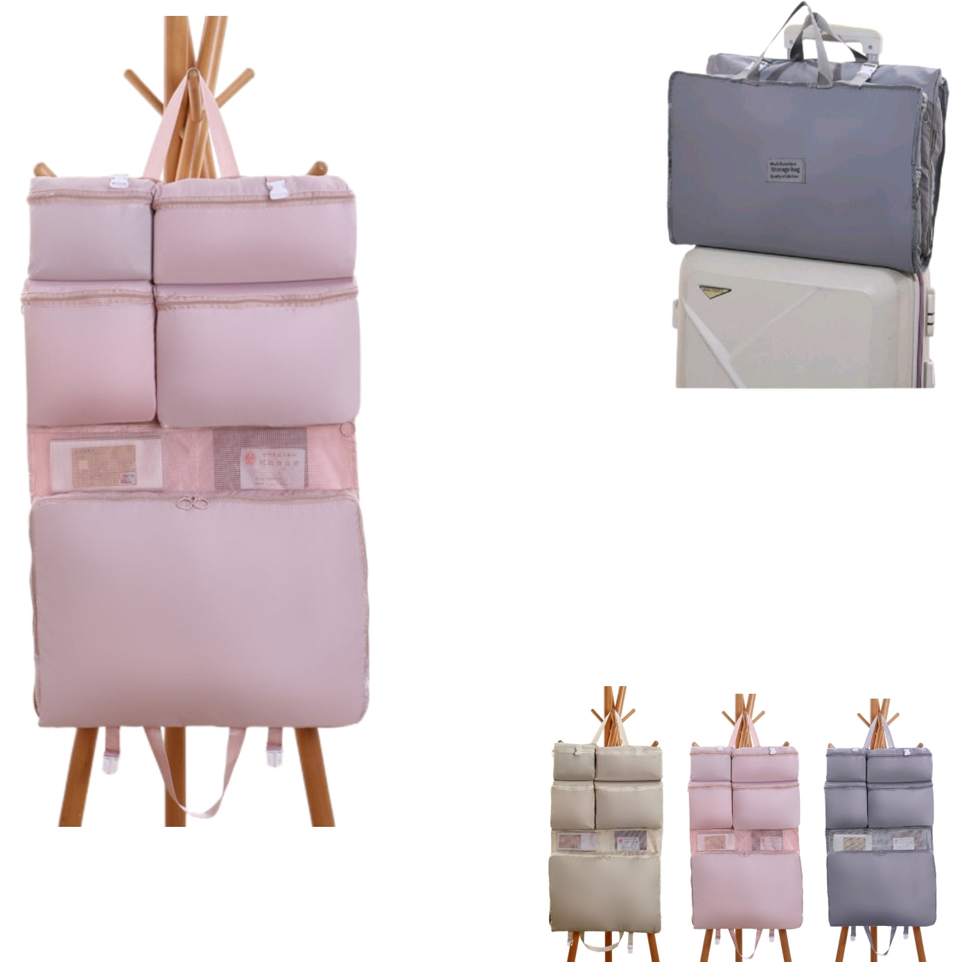 Partitioned Storage Luggage Bag