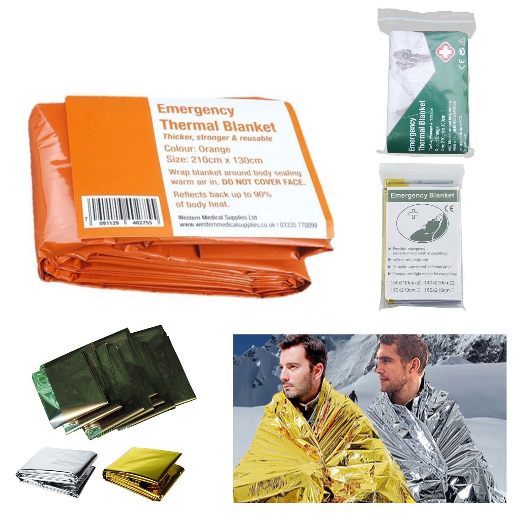 Outdoor Emergency Rescue Blanket