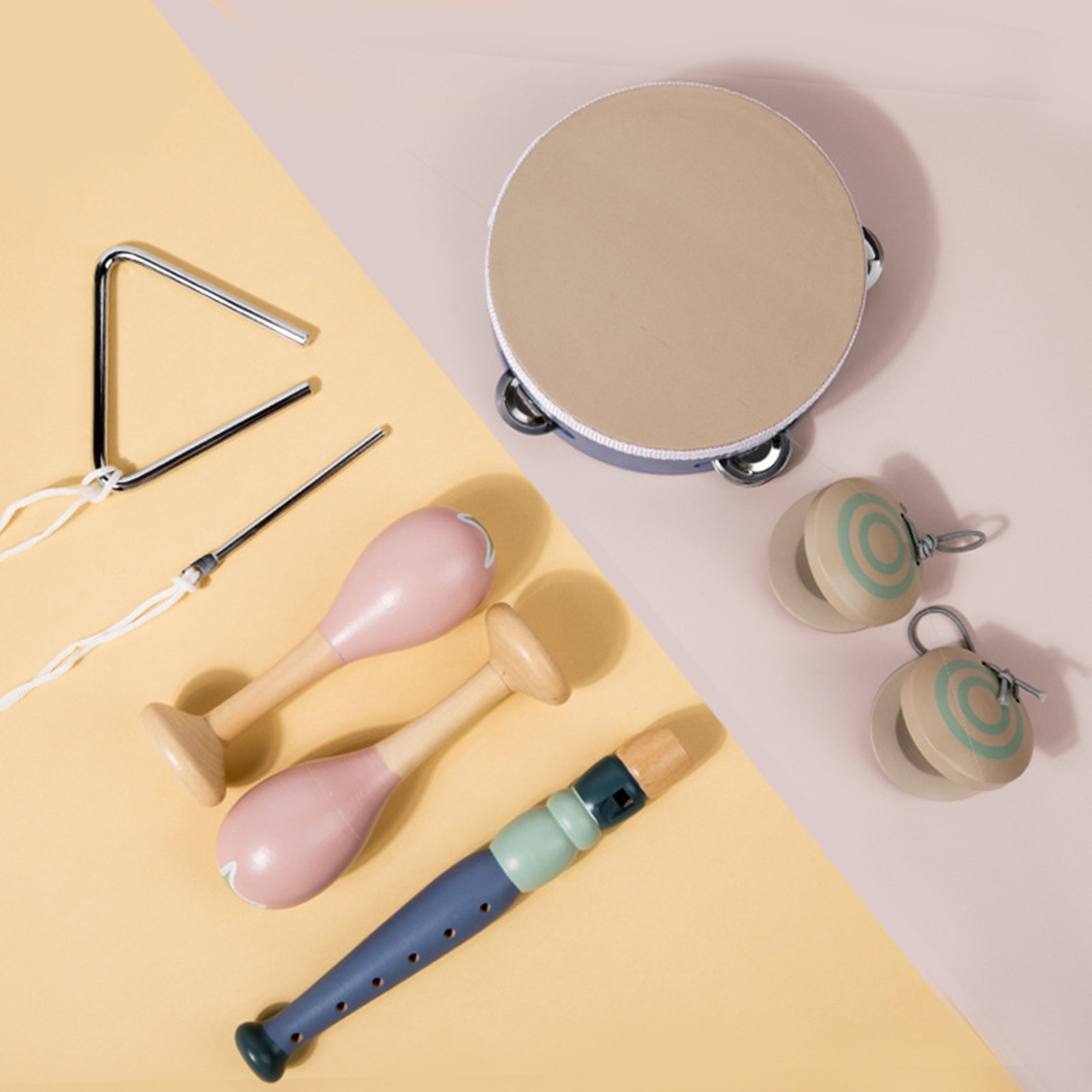 Children's Orff Percussion Musical Instrument Set